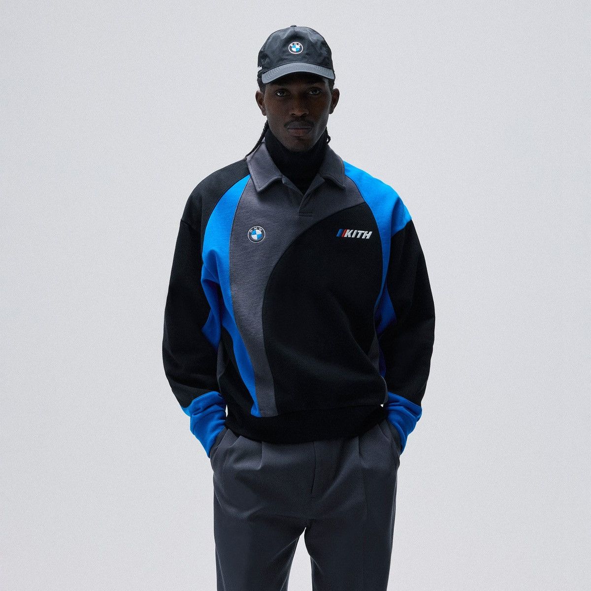BMW × Kith Kith for BMW Black Nelson Rugby Men’s Size XL Size US XL / EU 56 / 4 - 2 Thumbnail