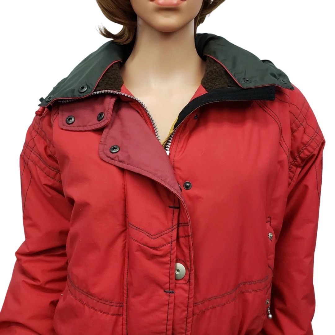 Obermeyer Obermeyer Snow Ski Bomber Jacket Hood Full Zip Insulated 10 Size L / US 10 / IT 46 - 5 Thumbnail