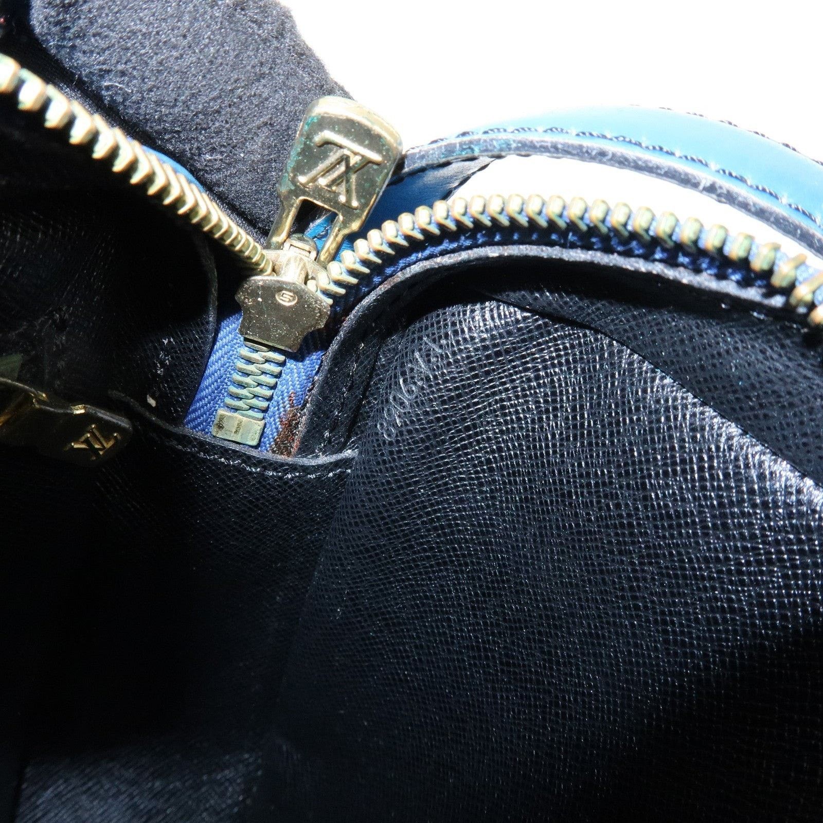 Louis Vuitton Louis Vuitton Epi Jeune Fille Shoulder Bag Leather Blue Size ONE SIZE - 8 Thumbnail