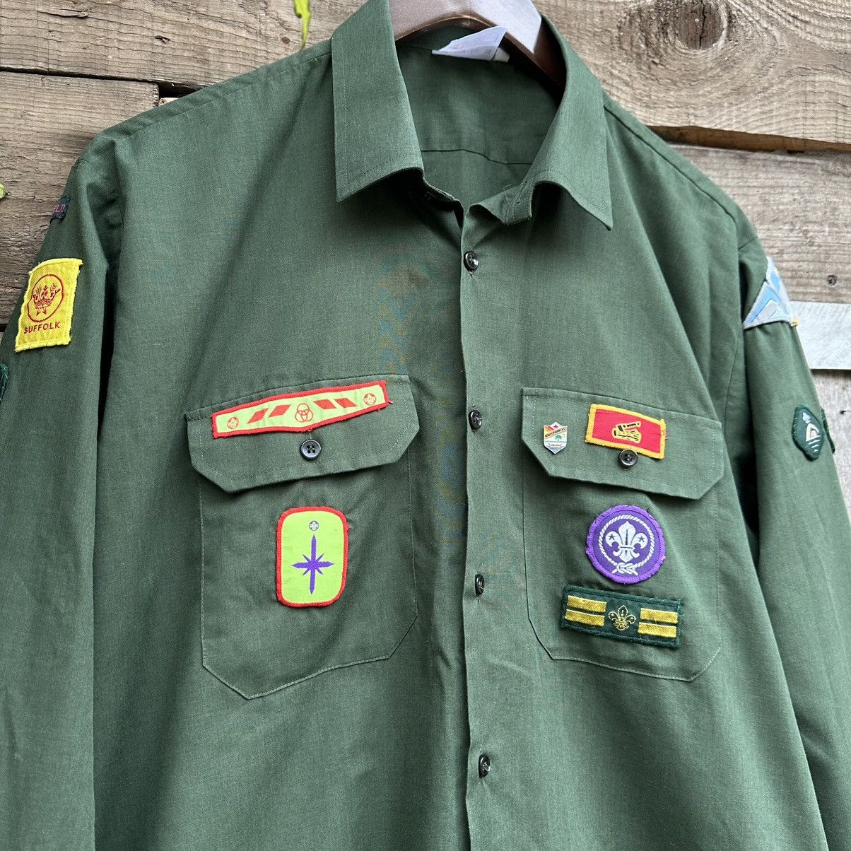 Vintage Vintage Boy Scout Uniform Shirt Size US XL / EU 56 / 4 - 2 Thumbnail
