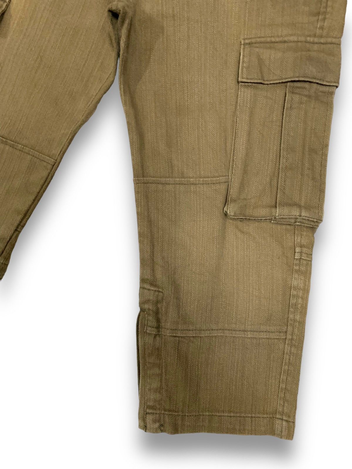 Takeo Kikuchi Vintage Takeo Kikuchi Multi-pockets Tactical 3/4 Cargo Jeans Size US 32 / EU 48 - 10 Thumbnail