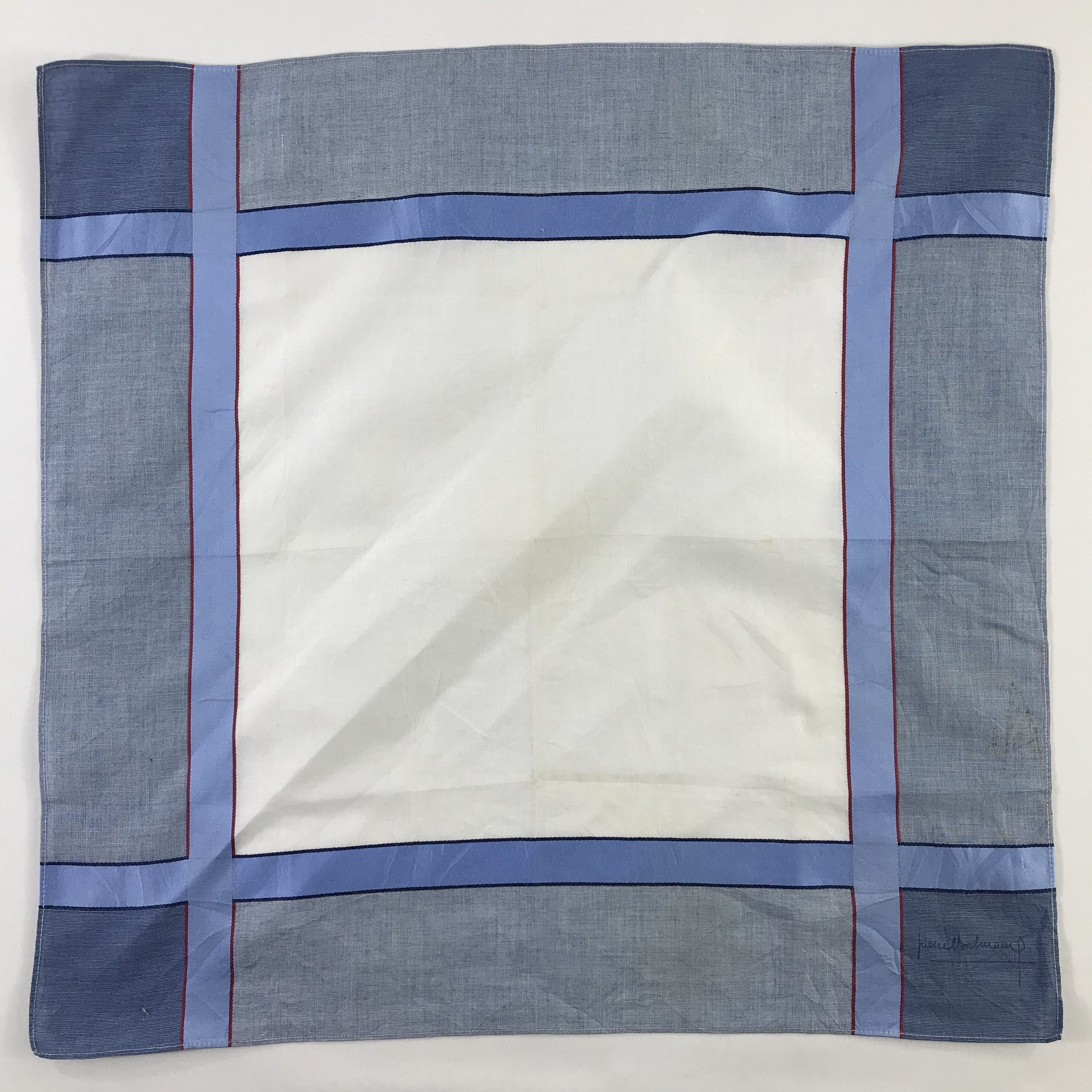 Pierre Balmain × Vintage Pierre Balmain Bandana / Handkerchief / Neckerchief - S529 Size ONE SIZE - 1 Thumbnail
