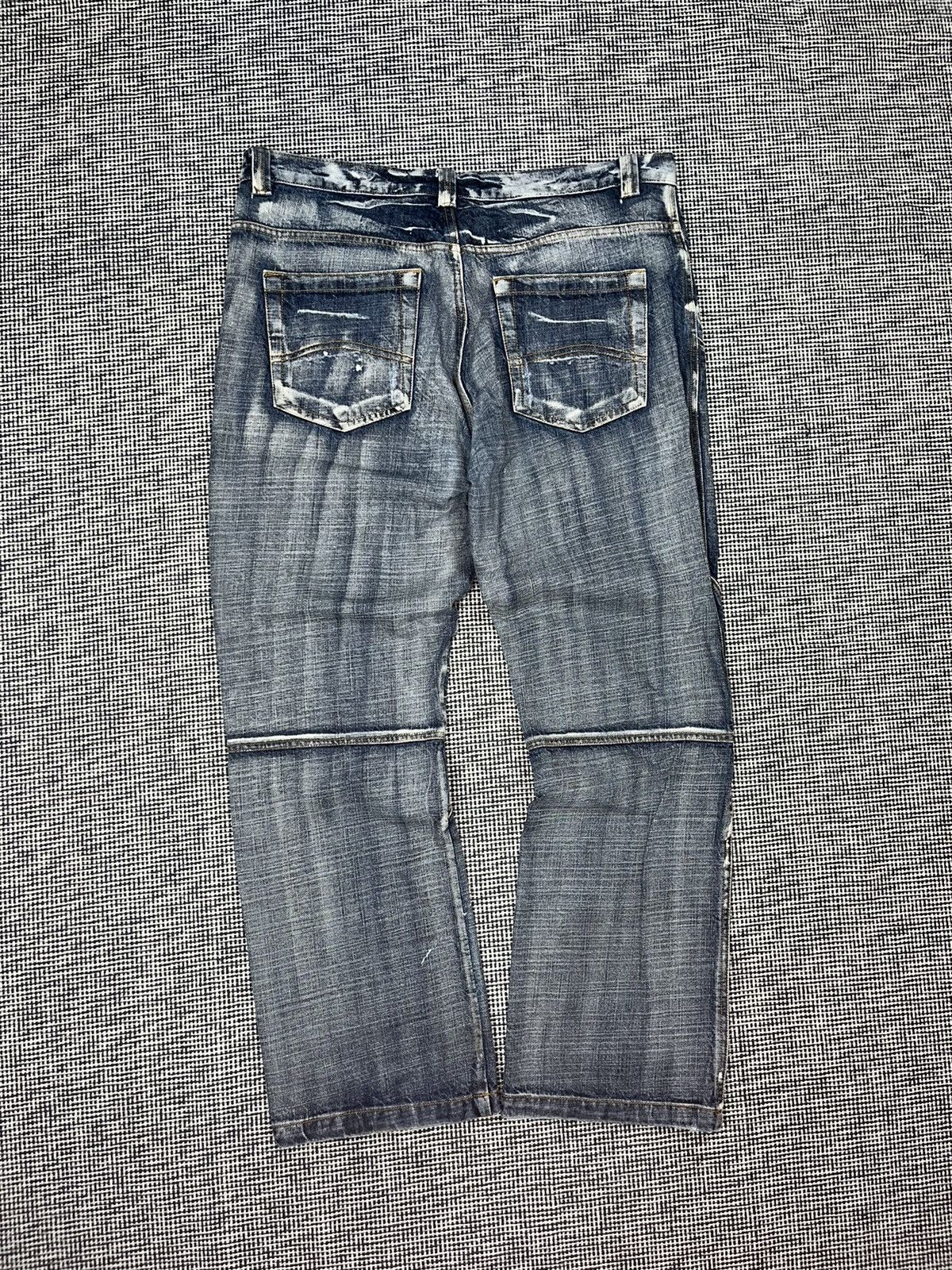 Other sick fade vintage y2k double knee cyber rave baggy jeans Size US 38 / EU 54 - 2 Thumbnail