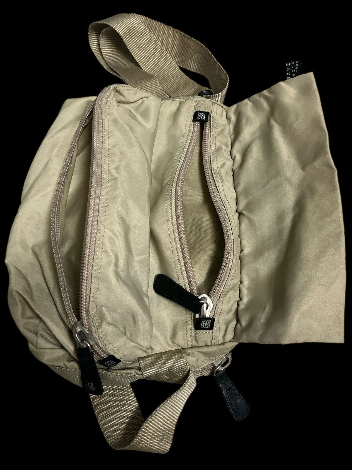 Yohji Yamamoto SLING BAG WXYZ. BY YOHJI YAMAMOTO Size ONE SIZE - 7 Thumbnail