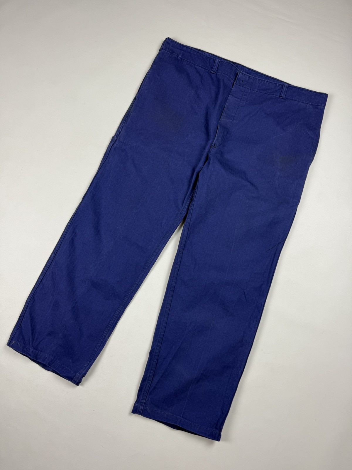 Le Laboureur Vintage German French Sanforize Carpenter Pants Trousers Size US 40 / EU 56 - 6 Thumbnail