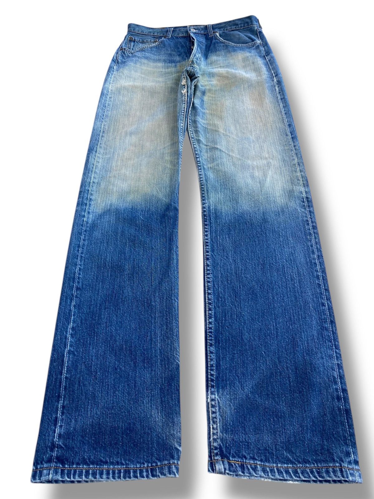 Levi’s Blue Faded Wash Style Loose Jeans