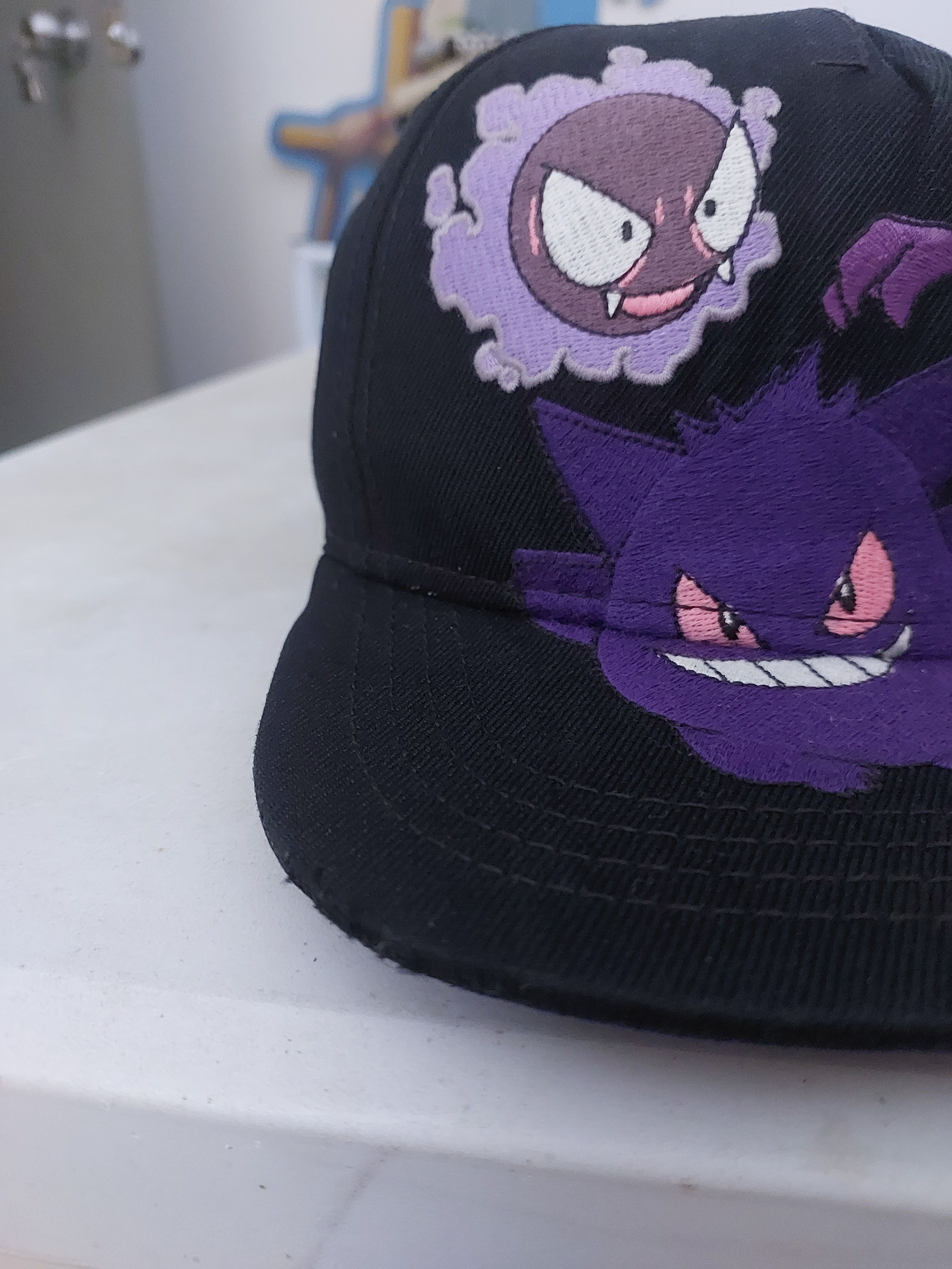 Anime × Nintendo × Pokemon GENGAR POKEMON SNAPBACK CAP Size ONE SIZE - 6 Thumbnail