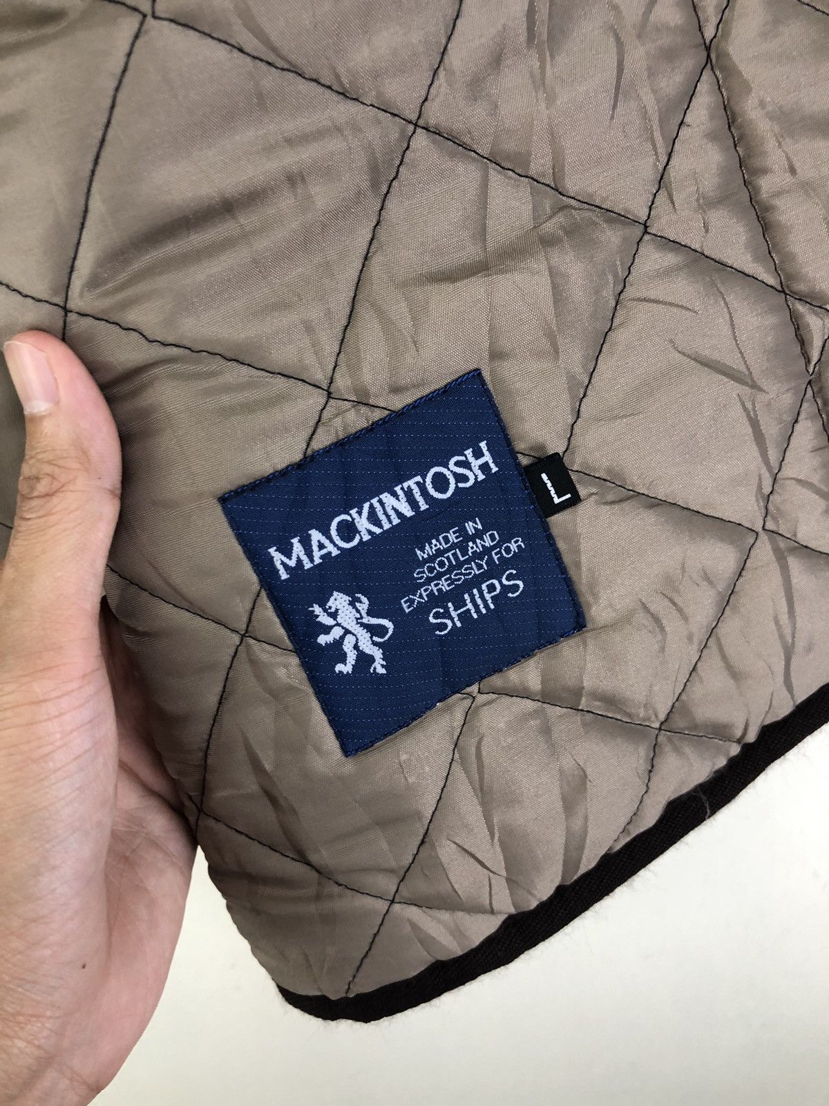 Mackintosh Vintage Mackintosh Quilted Long Jacket Size US L / EU 52-54 / 3 - 14 Thumbnail