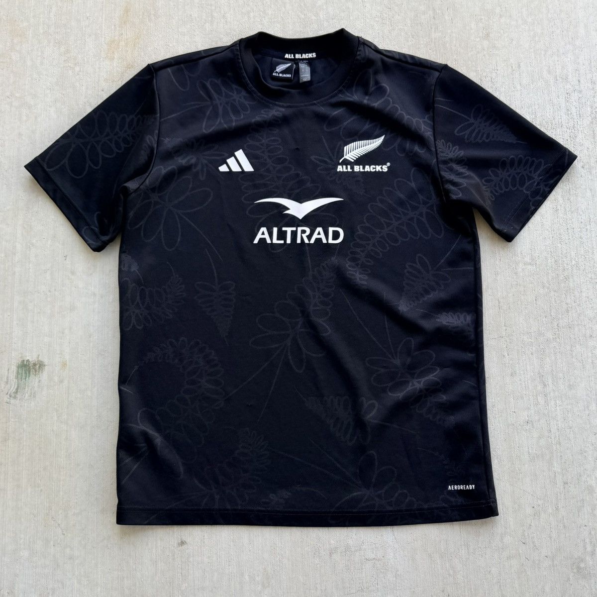 Adidas New Zealand 2016 All Blacks Rugby Union Jersey Men Small Size US S / EU 44-46 / 1 - 1 Thumbnail