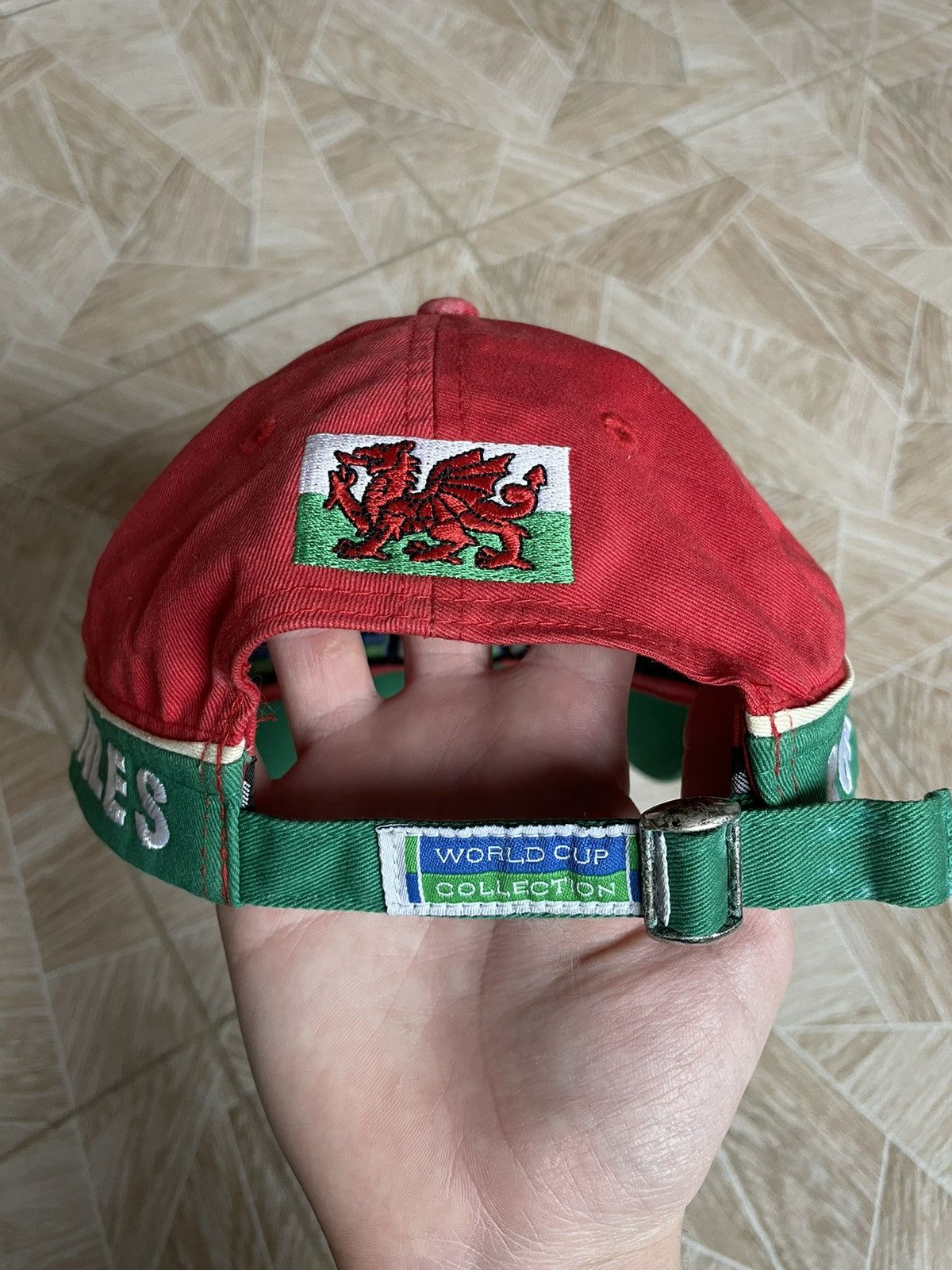 Crown Cap Retro Cap Vintage Football Rugby Wales 2003 Australia Cup Size ONE SIZE - 5 Thumbnail