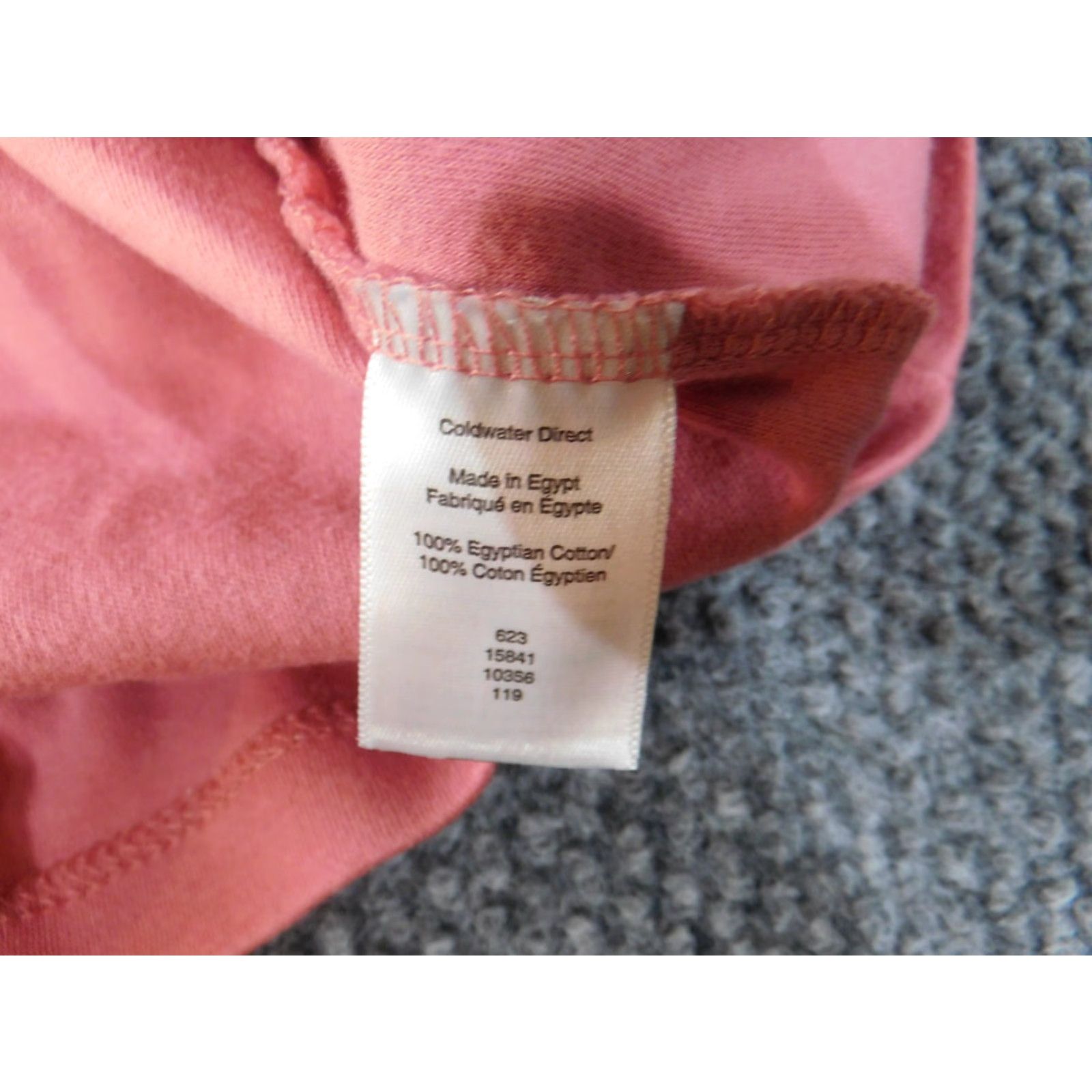 Coldwater Creek Coldwater Creek Women XL Pink Sleeveless Cotton Stretch Round Neck Top Casual knit vintage? No Wait No. Size XL / US 12-14 / IT 48-50 - 6 Thumbnail