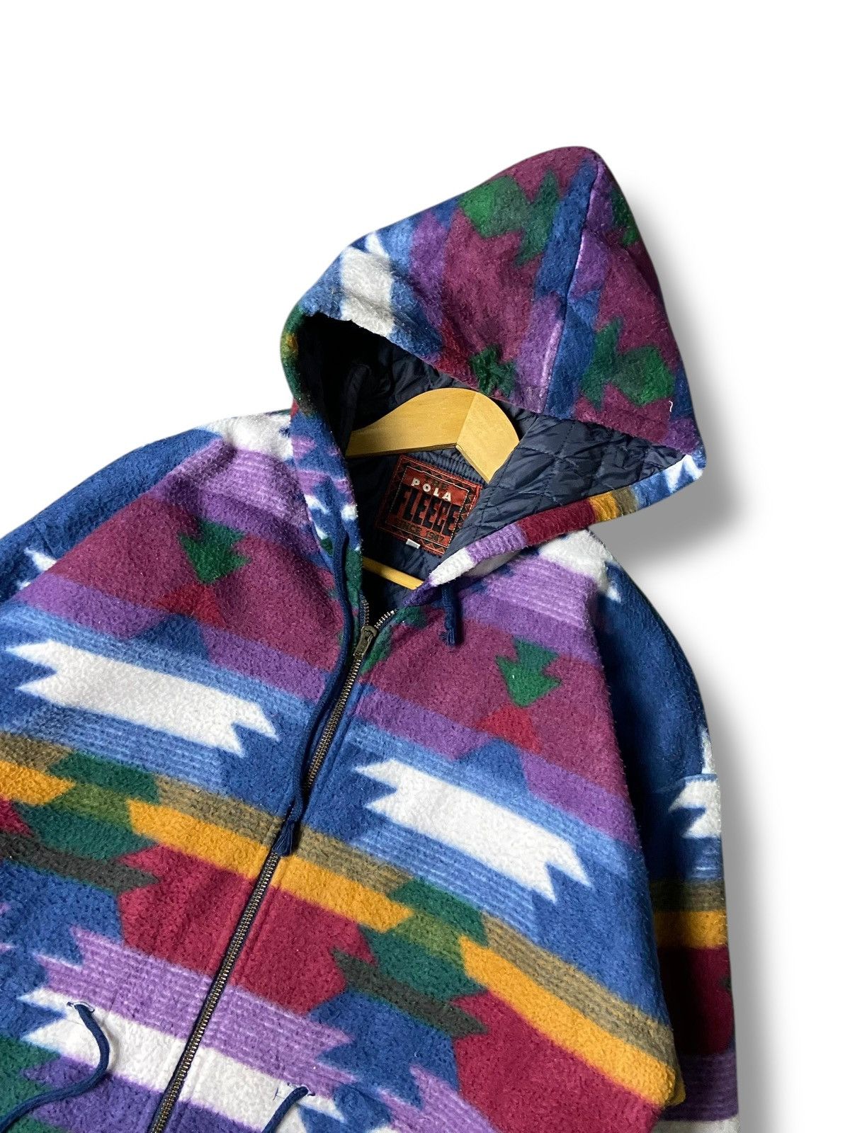 Japanese Brand The Pola Since 1947 Hooded Fleece Jacket (145) Size US S / EU 44-46 / 1 - 6 Thumbnail