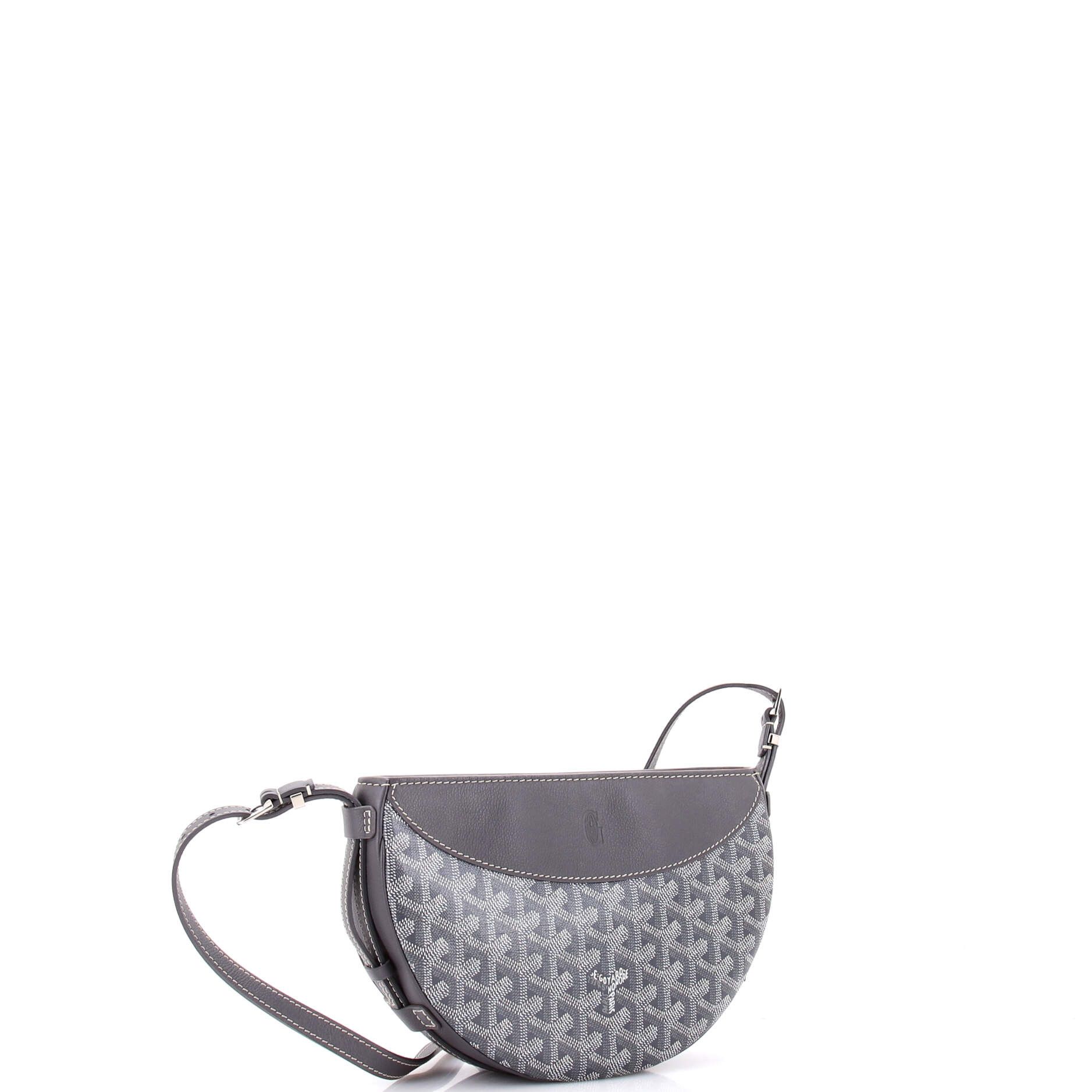 Goyard Hirondelle shoulder bag coated canvas and leather Size ONE SIZE - 1 Thumbnail