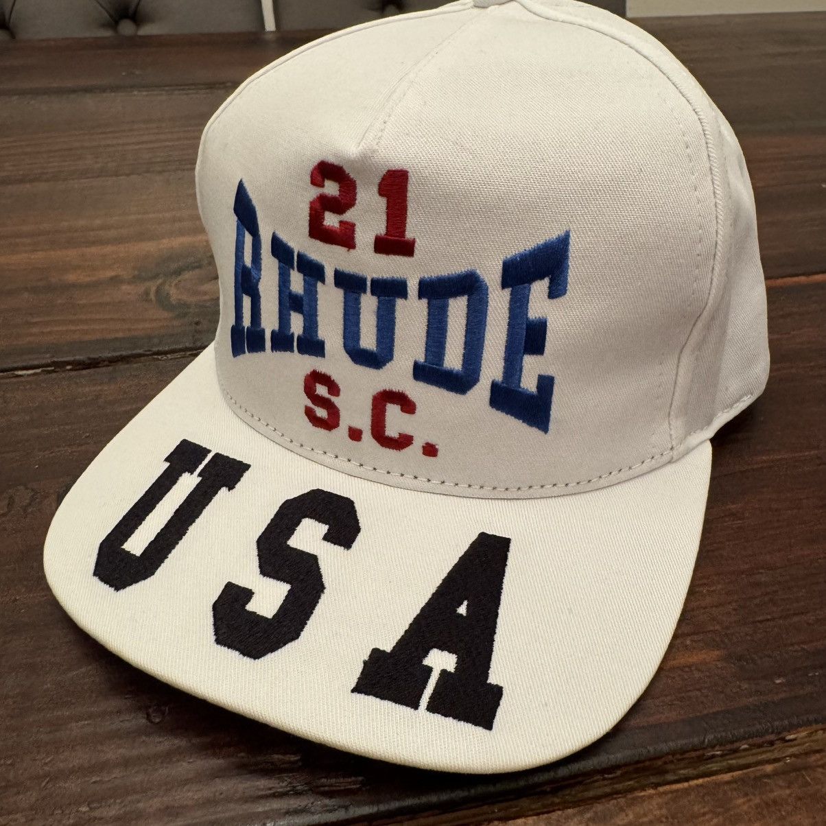Rhude Rhude RSC Sports Club USA Hat Size ONE SIZE - 5 Thumbnail