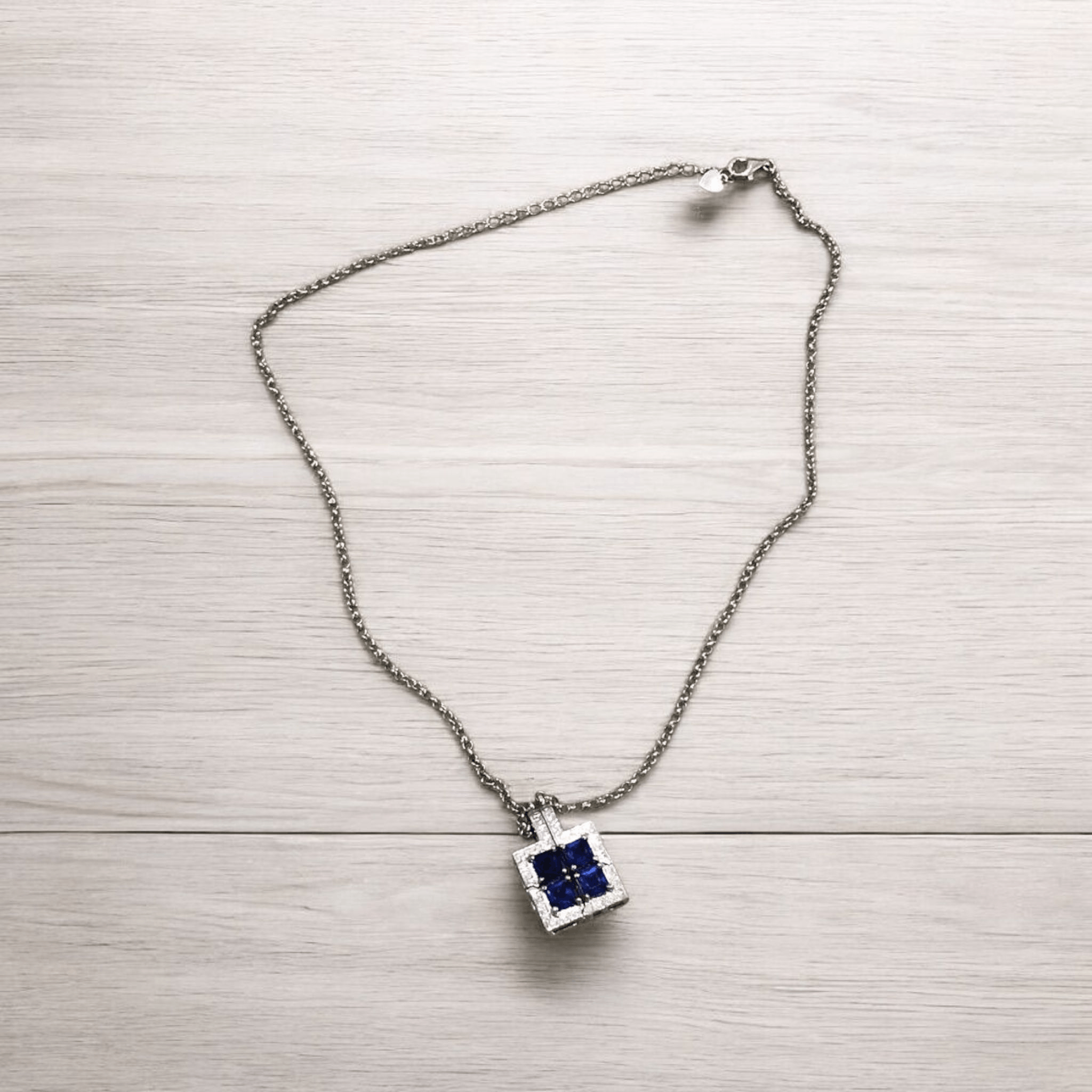 Japanese Brand × Sterling Silver Magnetic two-tone stone pendant silver chain Size ONE SIZE - 3 Thumbnail