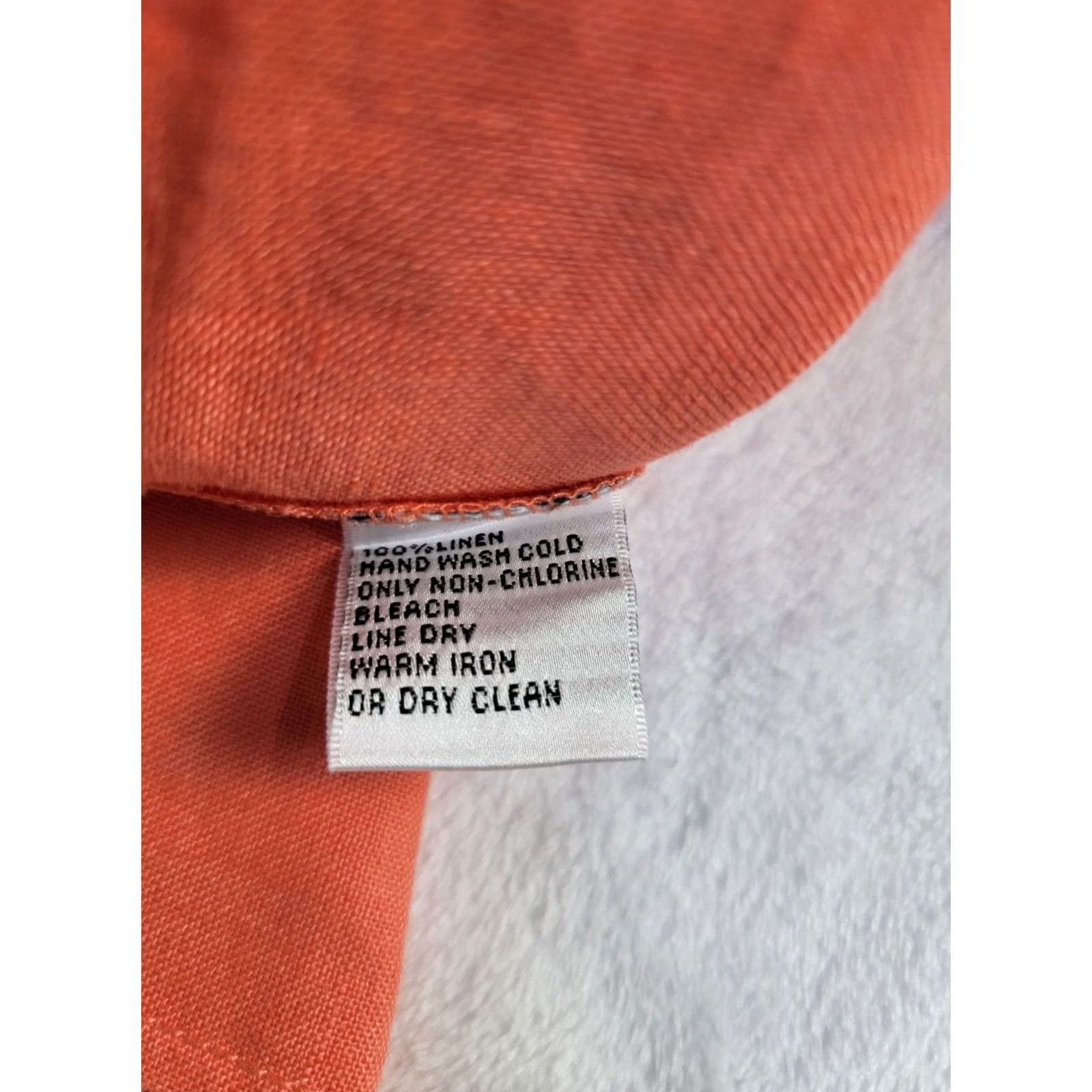 Talbots Talbots Petites Coral Linen Button Front Blazer Jacket 8P Casual Womens Blazer Size M / US 6-8 / IT 42-44 - 4 Thumbnail