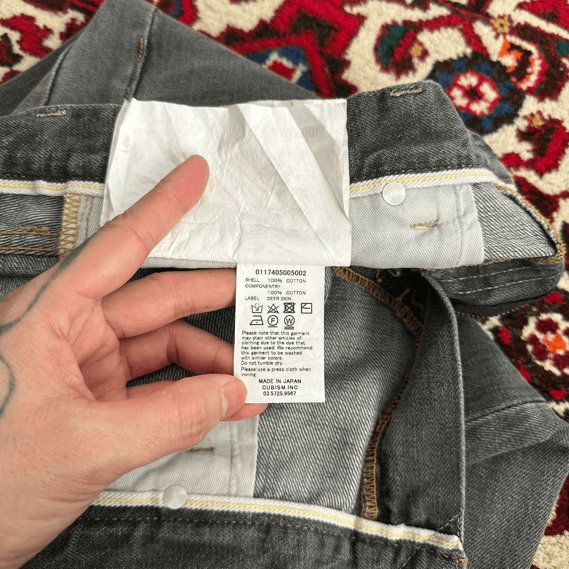 Visvim Visvim 17Aw 04D10 Distressed Washed Denim-2505 Size US 34 / EU 50 - 8 Thumbnail