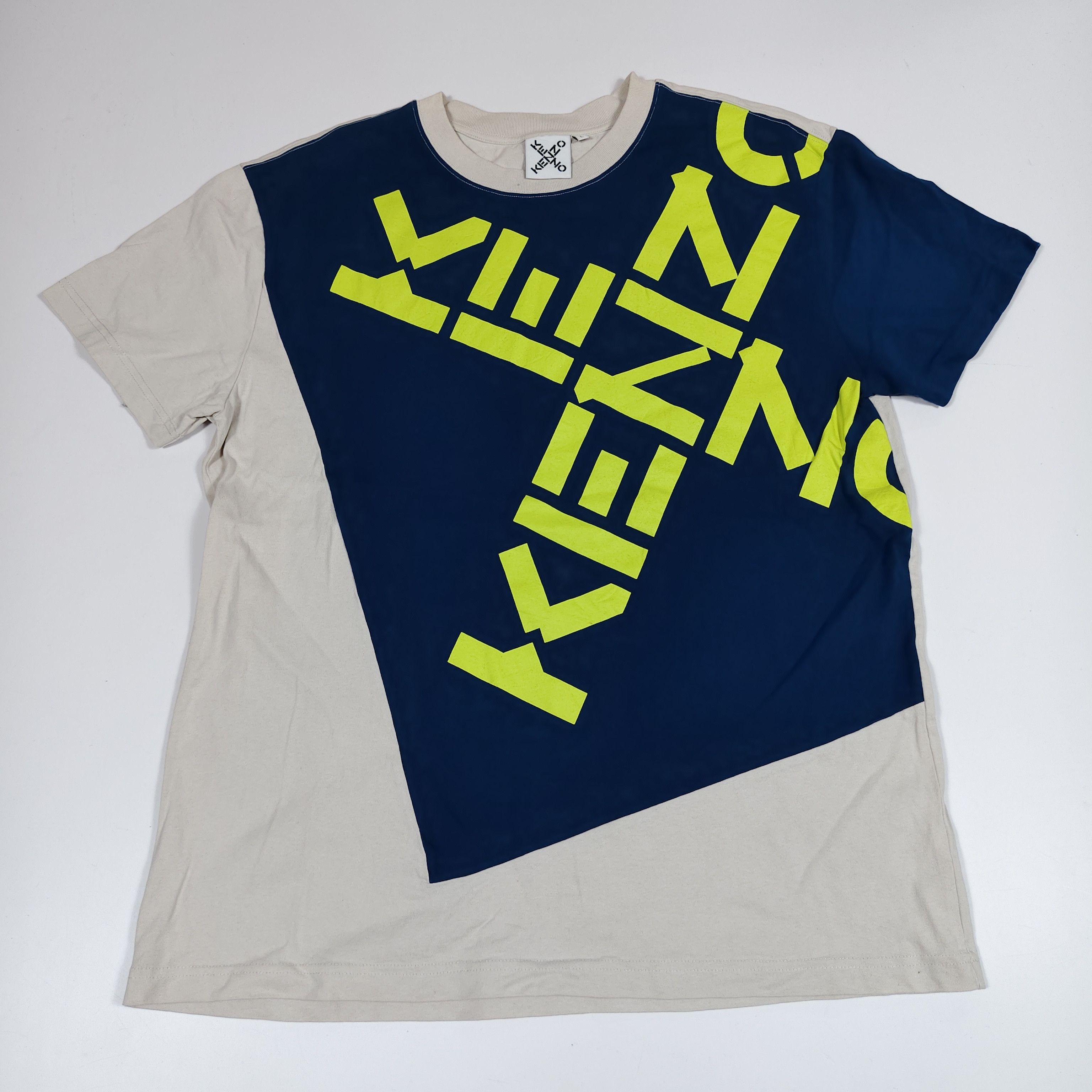 Kenzo FW22 Kenzo Diagonal Logo Colorblock #F Size US M / EU 48-50 / 2 - 1 Thumbnail