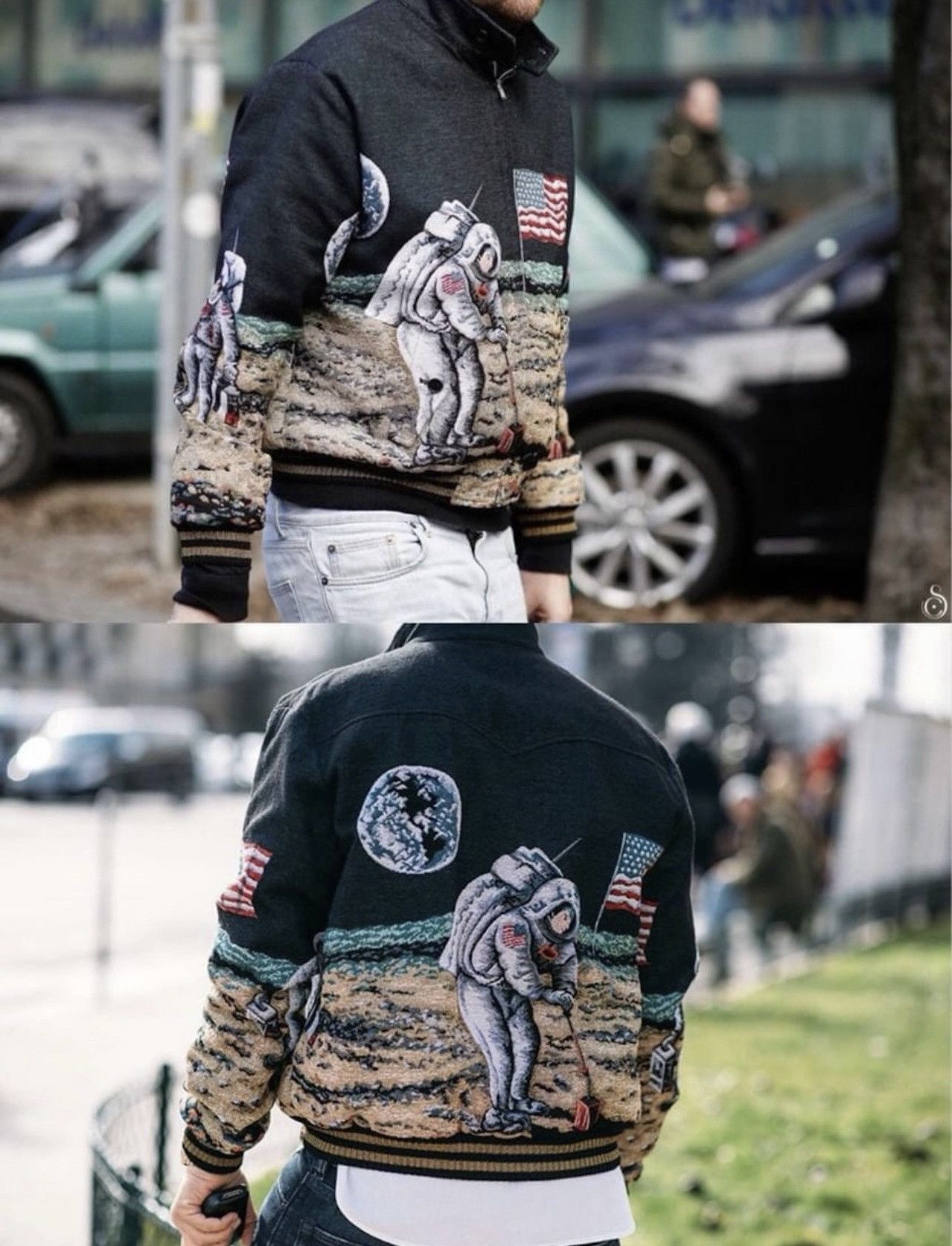 Saint Laurent Paris Saint Laurent Paris SS16 Moonlanding Jacket Sz.46 Size US S / EU 44-46 / 1 - 11 Thumbnail