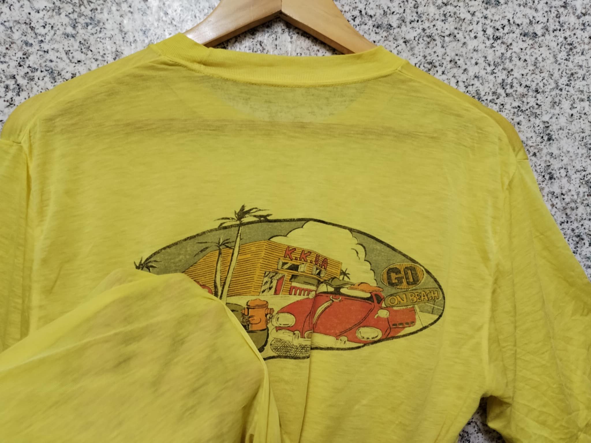 Vintage 60s Vintage Kkua Aloha Honolulu Radio 69 very rare Size US L / EU 52-54 / 3 - 9 Thumbnail