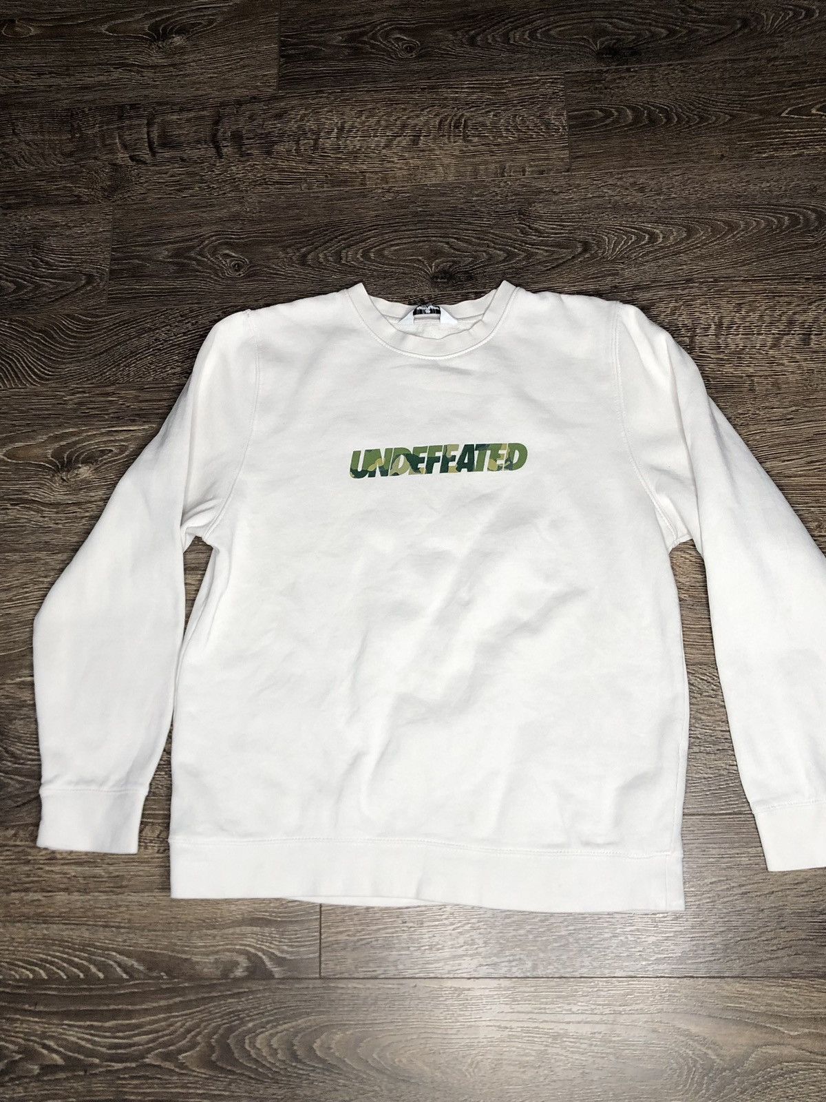 Undefeated Undefeated White Sweater Size US M / EU 48-50 / 2 - 1 Thumbnail