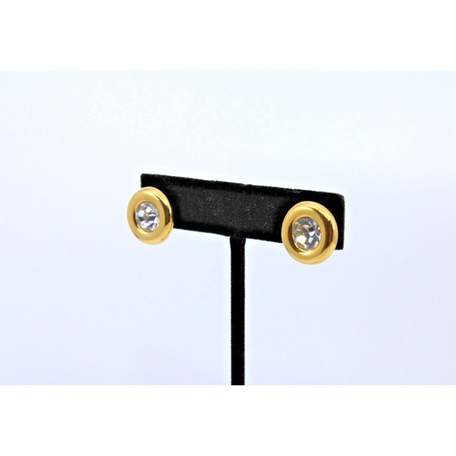 Kenneth Jay Lane Vintage KJL Kenneth Jay Lane Designer Crystal Stud Earrings Size ONE SIZE - 1 Thumbnail