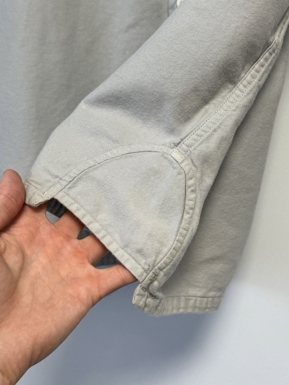 Stone Island Stone Island Button Up Shirt Denim Size US XL / EU 56 / 4 - 15 Thumbnail