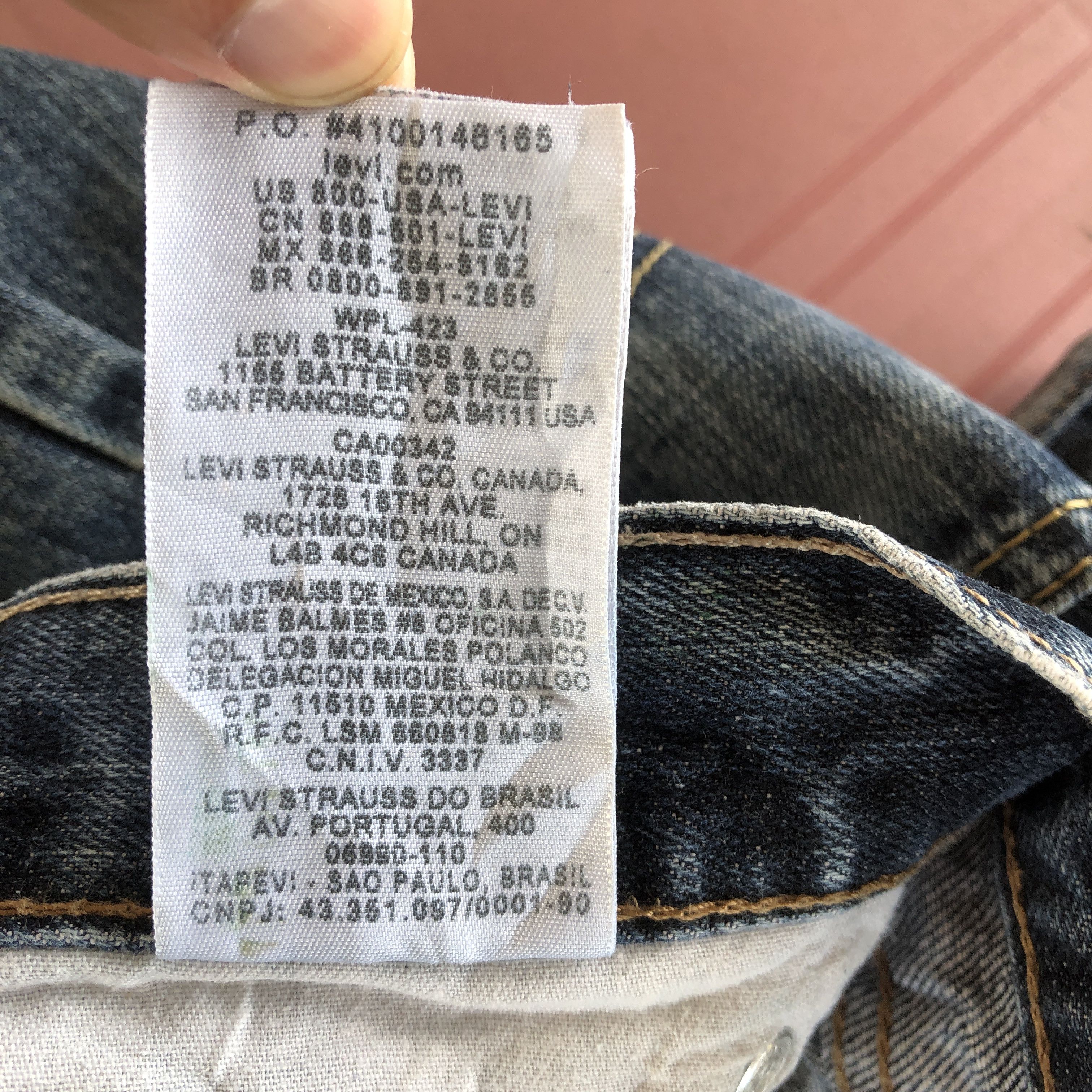 Levi's Vintage Levis Distressed Jeans Levi's 514 Faded Denim Size US 32 / EU 48 - 7 Thumbnail