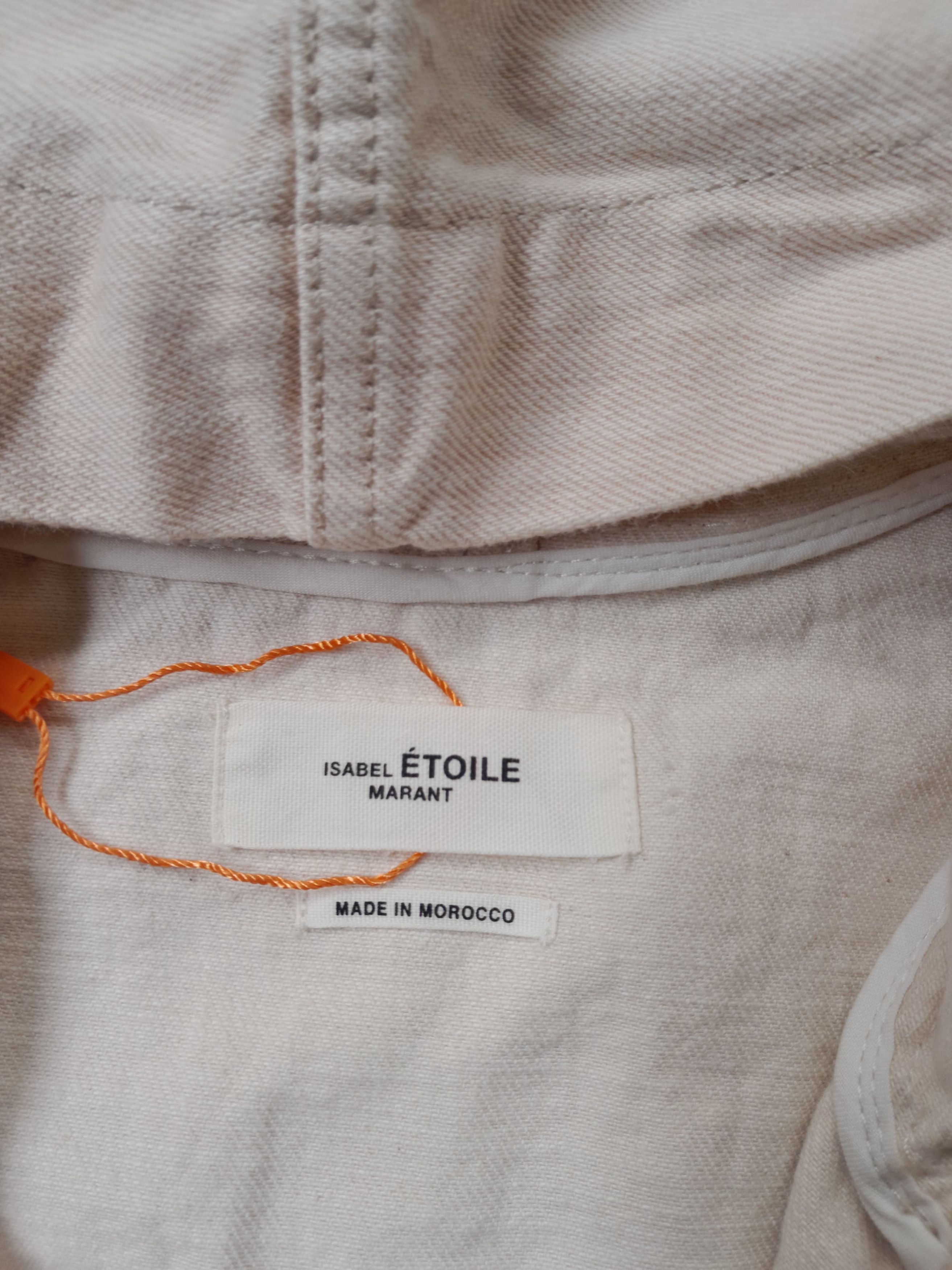 Isabel Marant Etoile Isabel Marant Etoile Hooded Denim Jacket Size L / US 10 / IT 46 - 7 Thumbnail