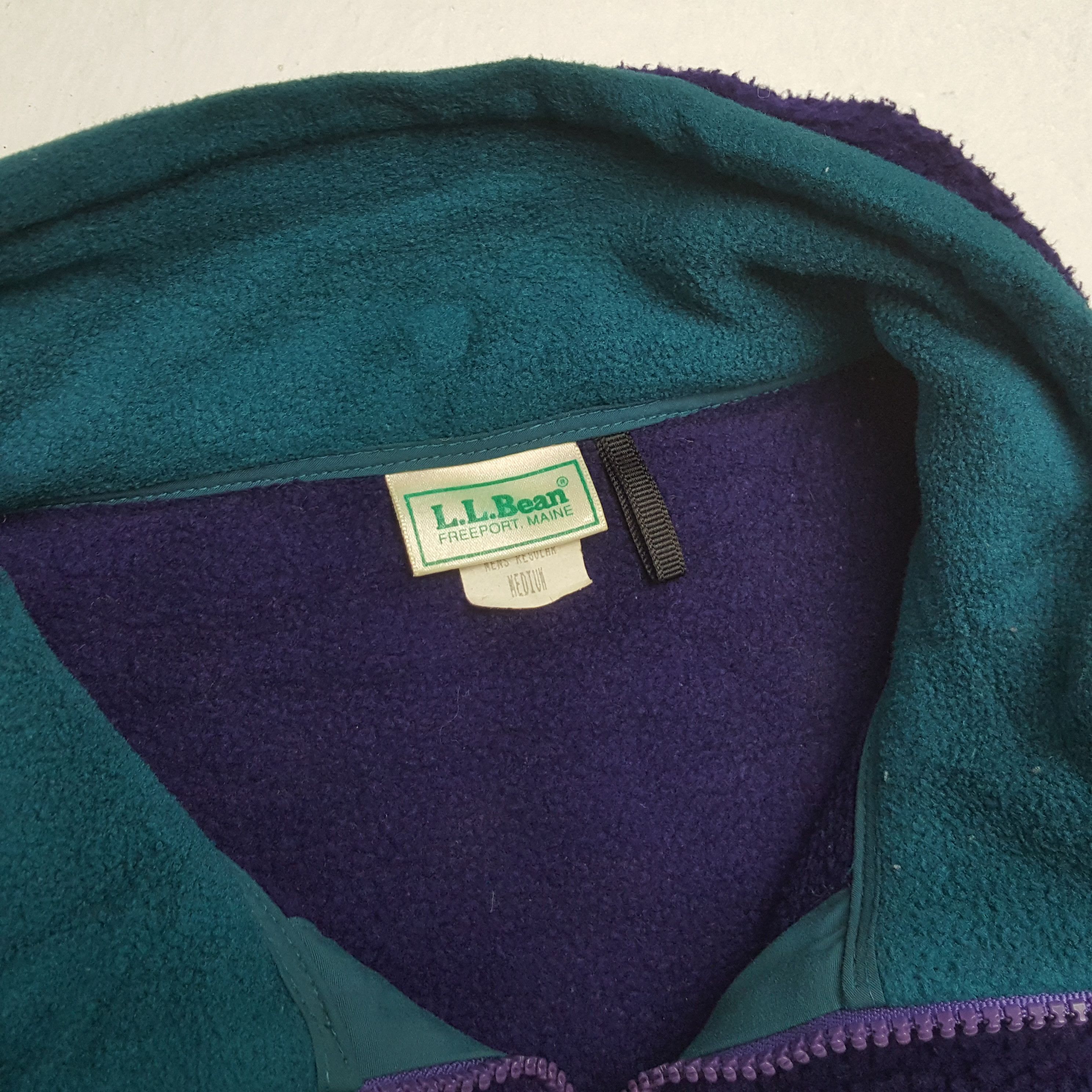 L.L. Bean × Vintage Vintage L.L BEAN American Brand Sherpa Fleece Jacket Size US L / EU 52-54 / 3 - 9 Thumbnail