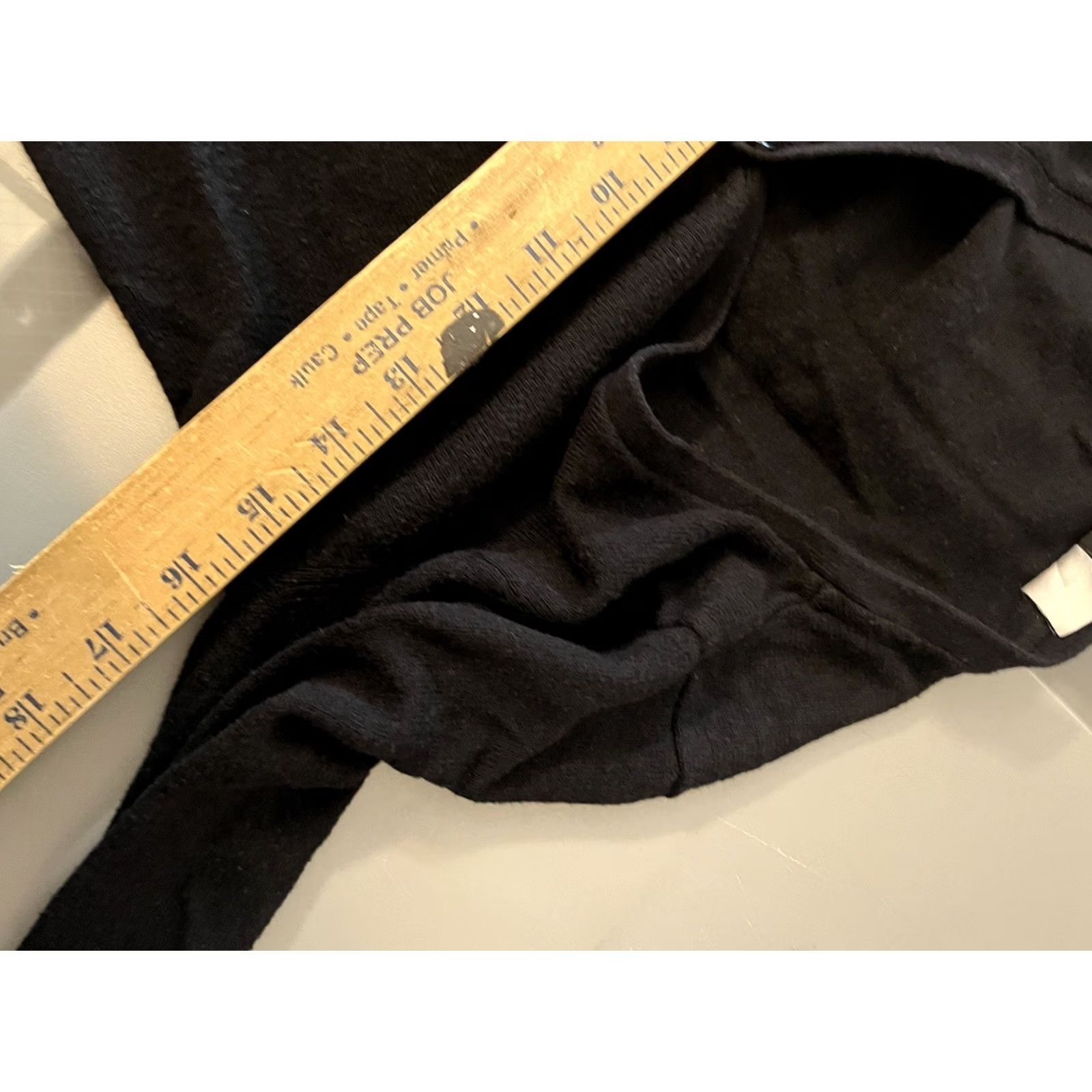 H&M H&M Divided Cardigan Sweater Womens XS Black Regular V-Neck Button Retro All Seasons Knit Cotton Blend Shirt Size XS / US 0-2 / IT 36-38 - 5 Thumbnail