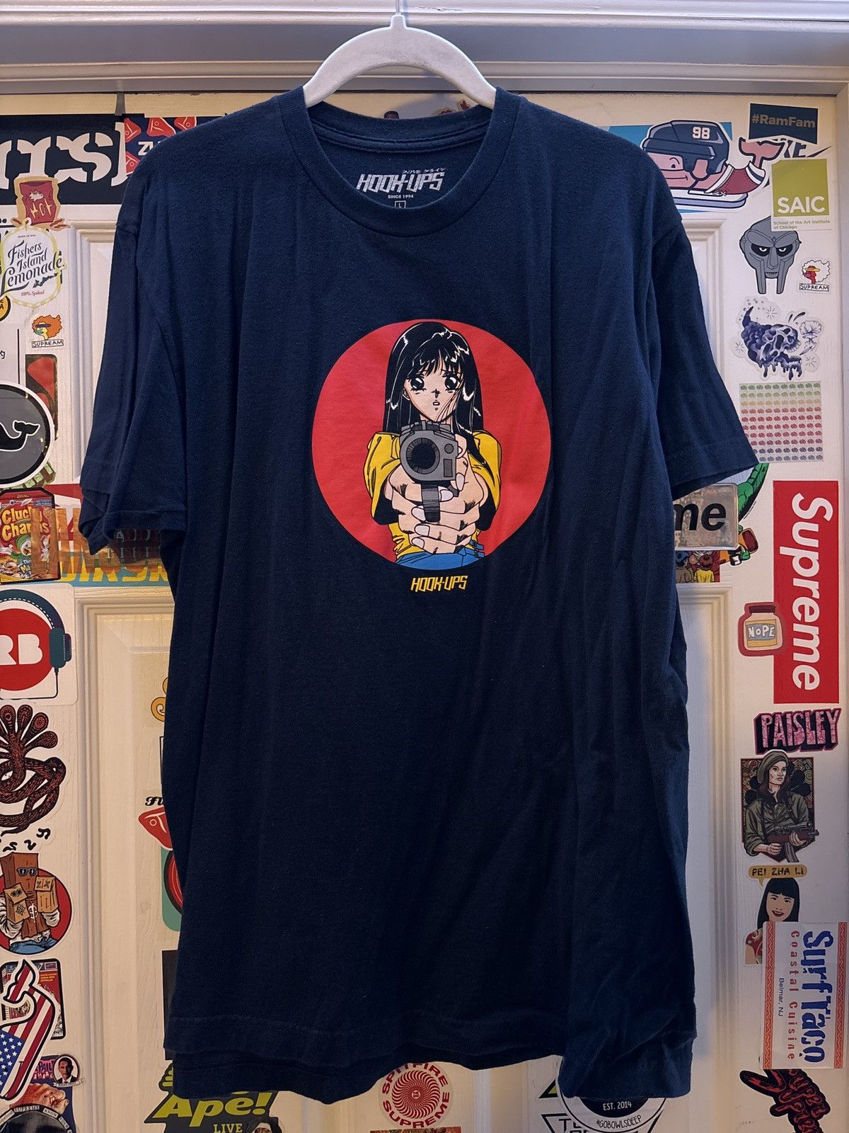 Hook-Ups Barrel of a Gun T-shirt