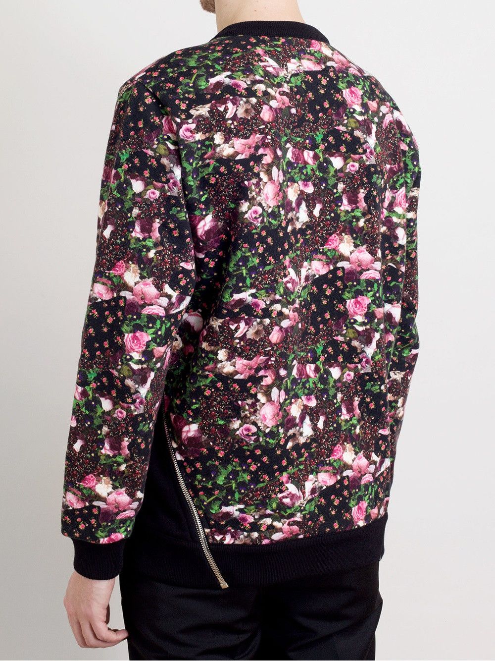 Givenchy Floral Minotaur Print Zip Sweatshirt Size US M / EU 48-50 / 2 - 3 Thumbnail