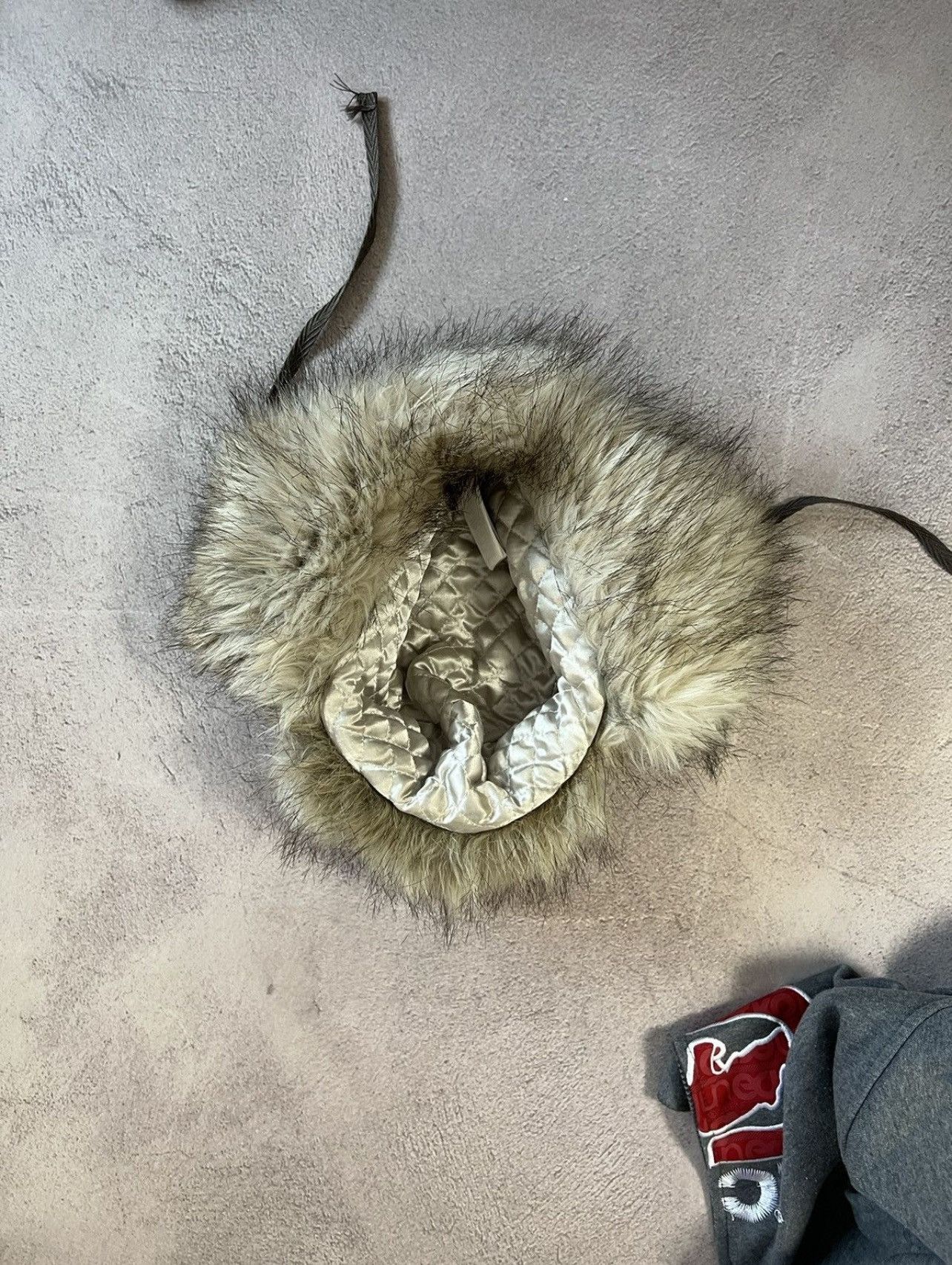 Japanese Brand × Vintage Avant-Garde Fur Fuzzy Y2k Ushanka Hat Size ONE SIZE - 4 Thumbnail