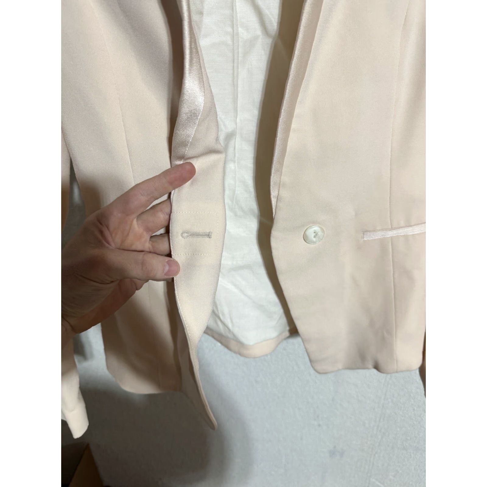Rag & Bone rag & bone New York Peach Blazer Women S Button Lined USA Shirt Jacket Size S / US 4 / IT 40 - 6 Thumbnail