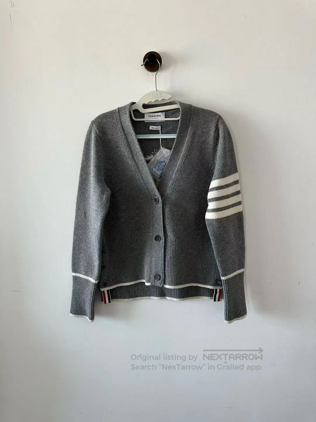 Thom Browne Thom Browne Yachting Wool Cardigan| Size S / US 4 / IT 40 - 1 Thumbnail