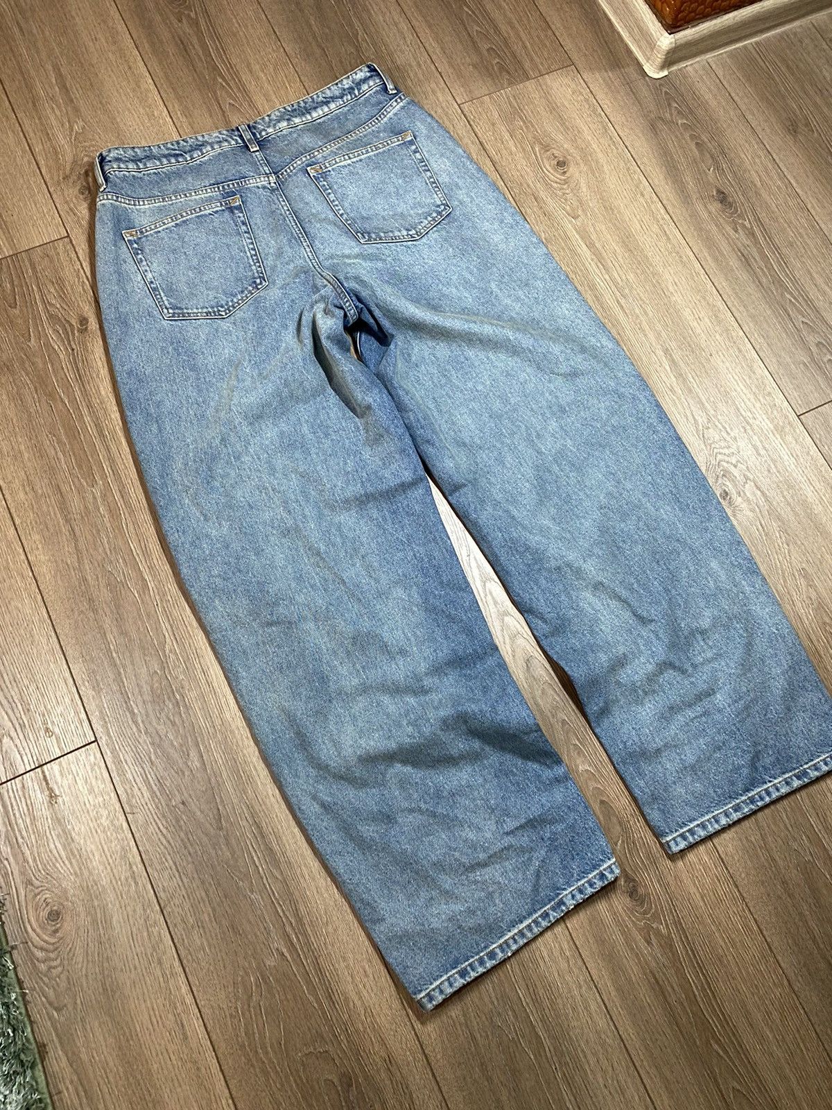 If Six Was Nine hidden season inside out baggy denim Size US 34 / EU 50 - 1 Thumbnail