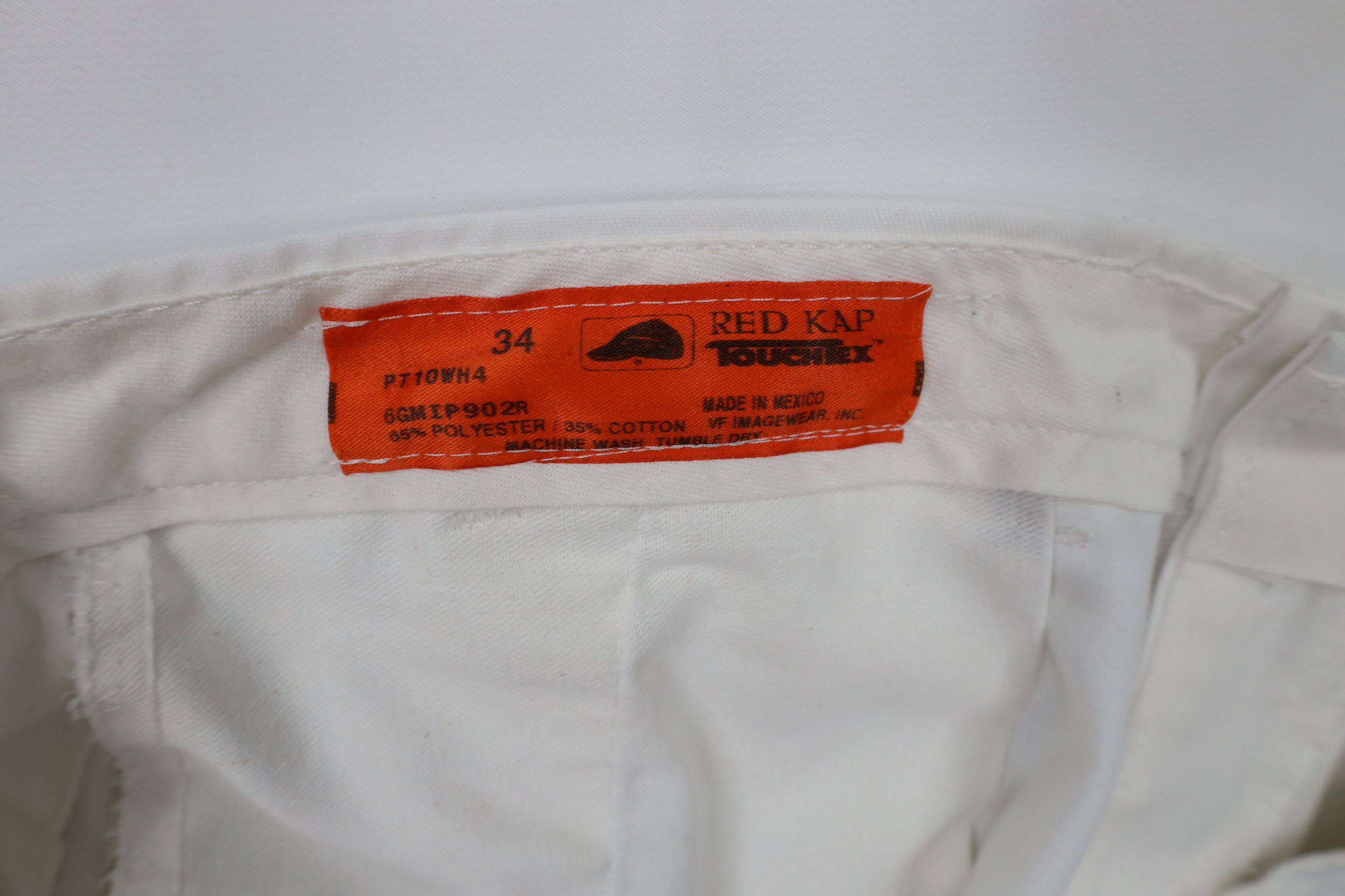 Vintage Vintage 90s Streetwear Mechanic Work Painter Pants White Size US 34 / EU 50 - 8 Thumbnail