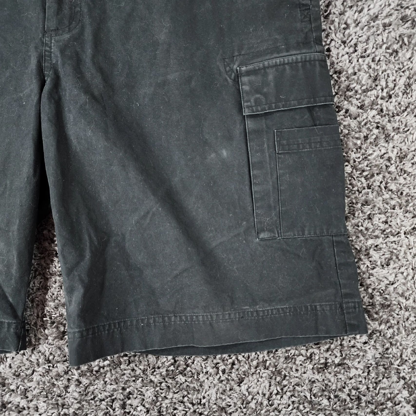 Callaway VINTAGE Callaway Golf Men’s Cargo Shorts Size 38 Black Sports Activewear Size US 38 / EU 54 - 2 Thumbnail