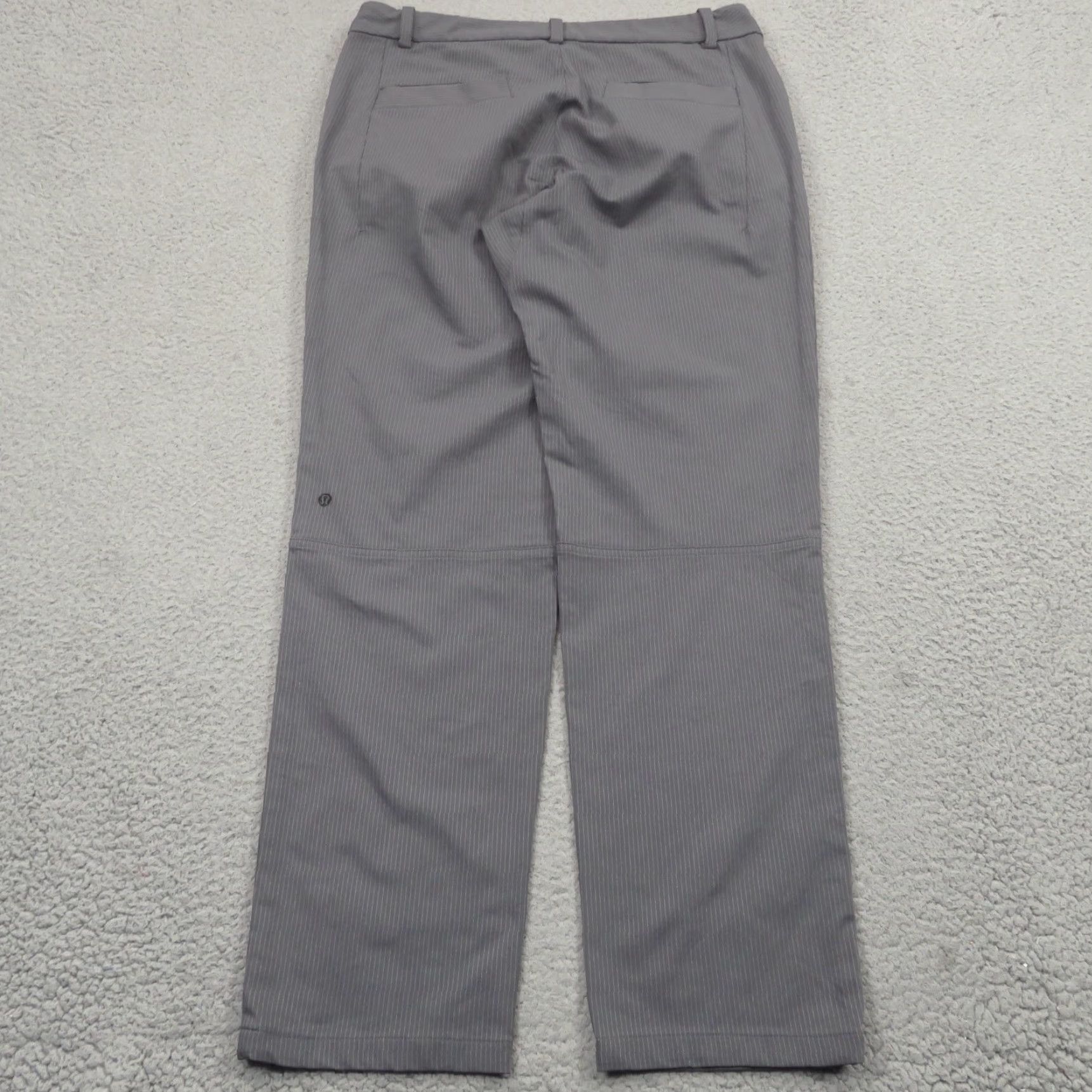 Lululemon Lululemon Pants Mens 34x32 Grey Pinstripe ABC Commission Active Chino 5 Pocket Shirt Size US 34 / EU 50 - 2 Thumbnail