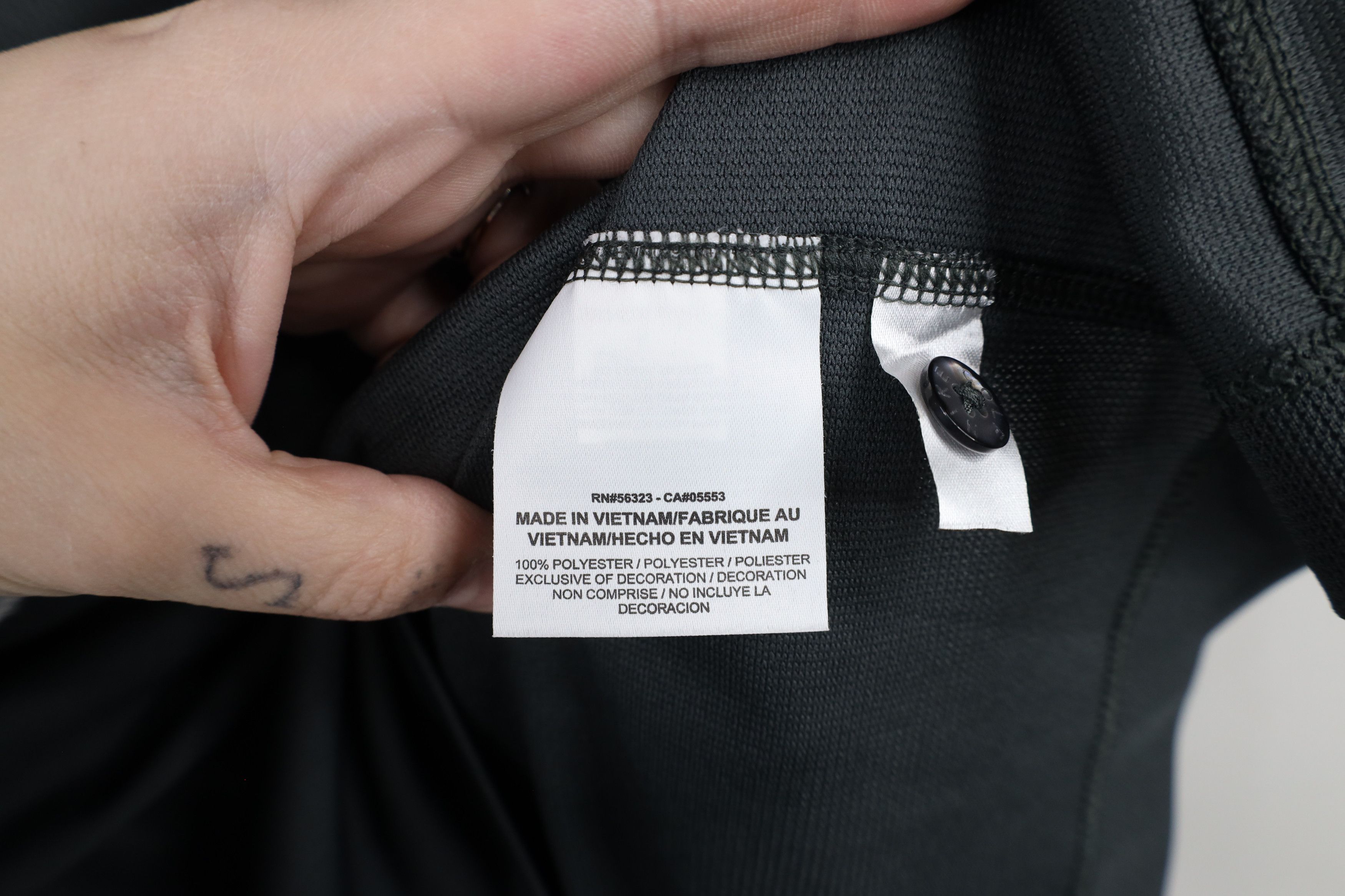 Nike × Vintage Nike NFL Out Vision Instant Replay Collared Polo Shirt Gray Size US M / EU 48-50 / 2 - 10 Thumbnail