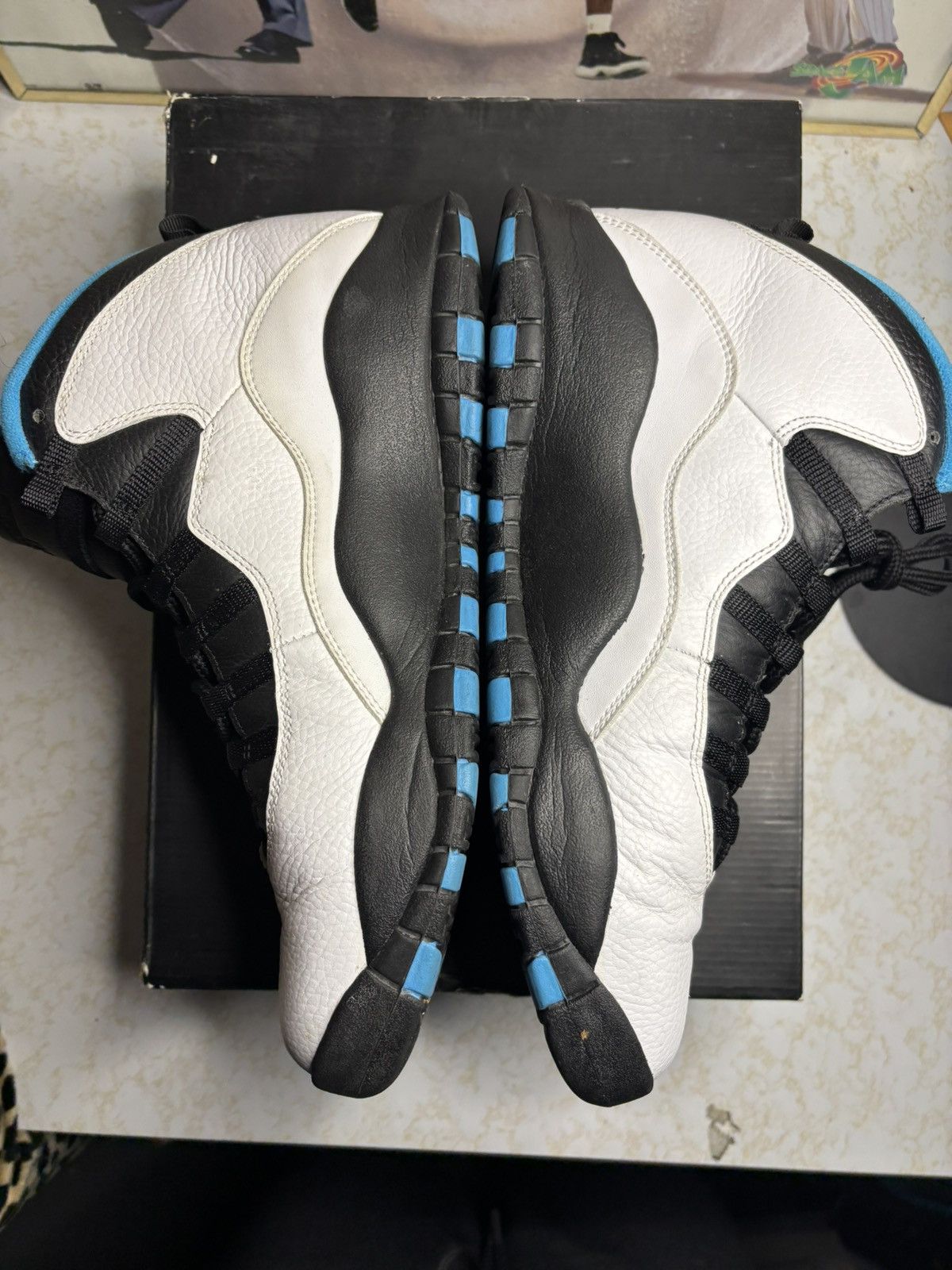 Jordan Brand Jordan Retro 10 ‘powder blue’ Size US 12 / EU 45 - 3 Thumbnail