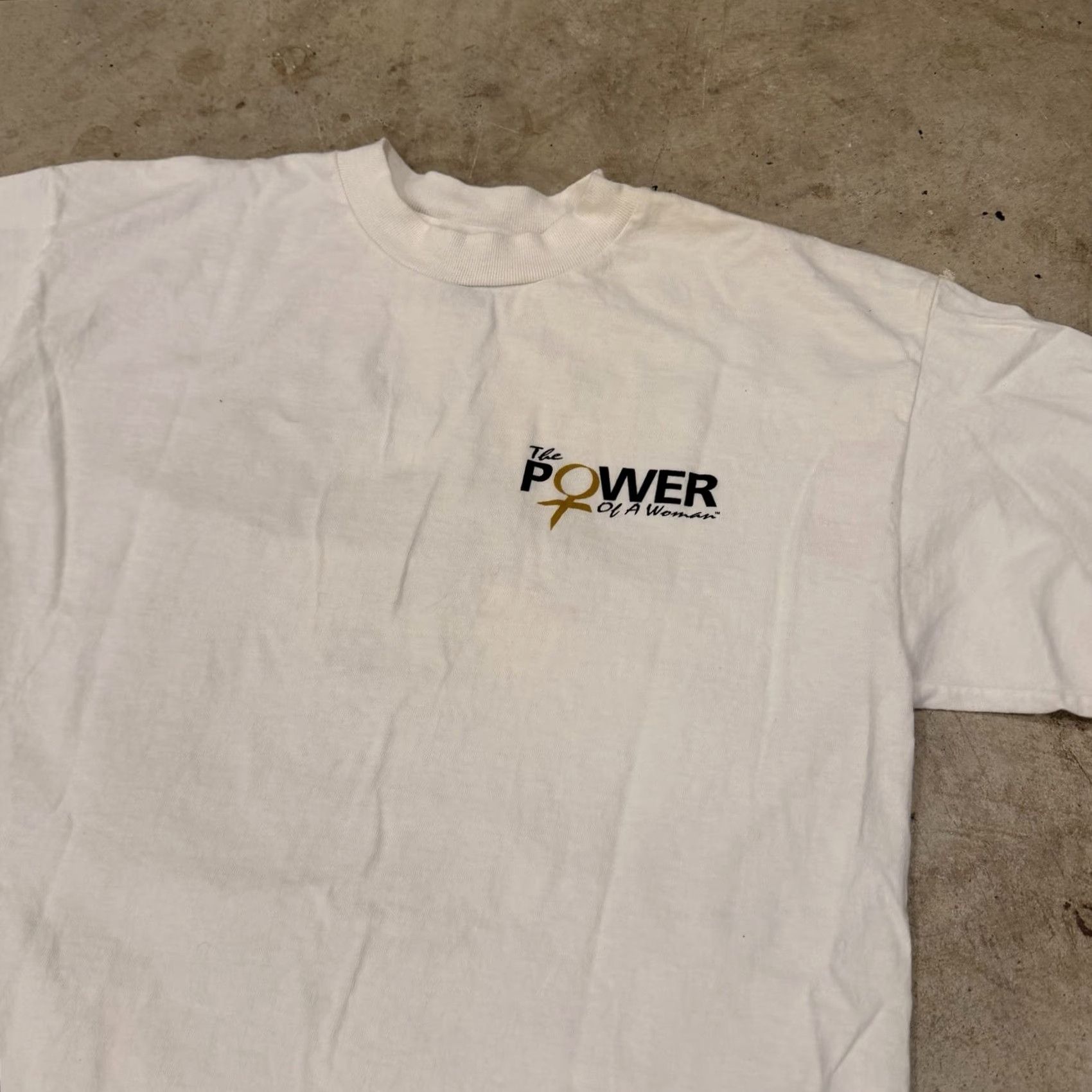 Vintage VINTAGE The Power Of A Women Womens Golf Shirt 90s White Size L T-Shirt Mens? Size L / US 10 / IT 46 - 5 Thumbnail