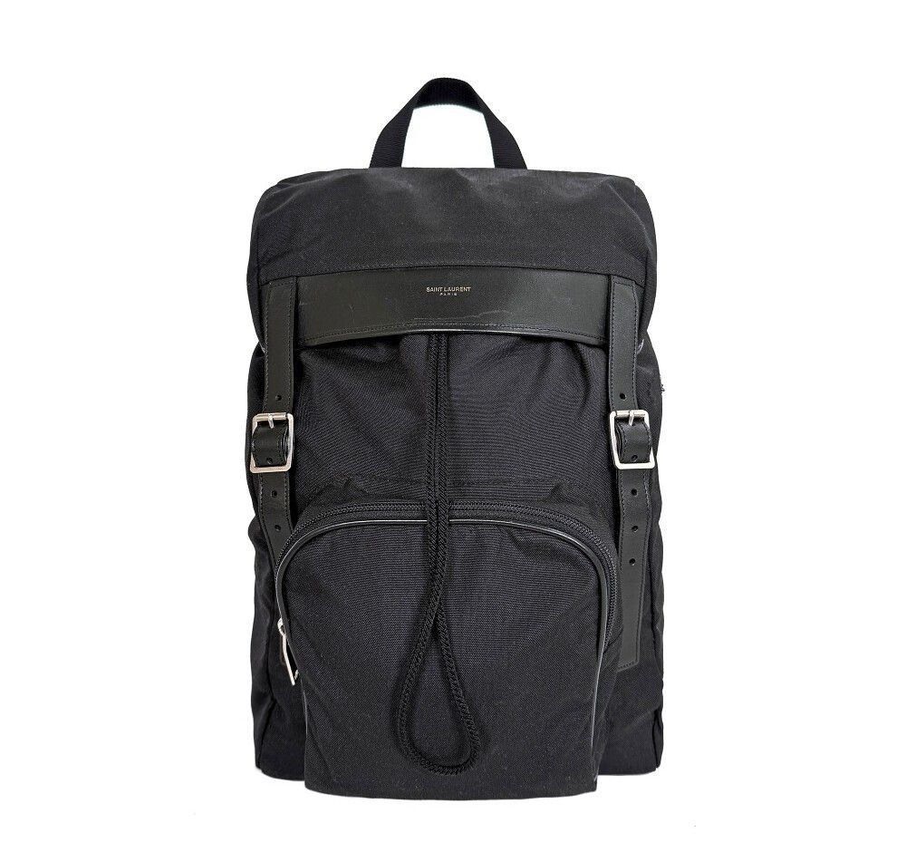 Yves Saint Laurent YVES SAINT LAURENT Studded Backpack, Cotton