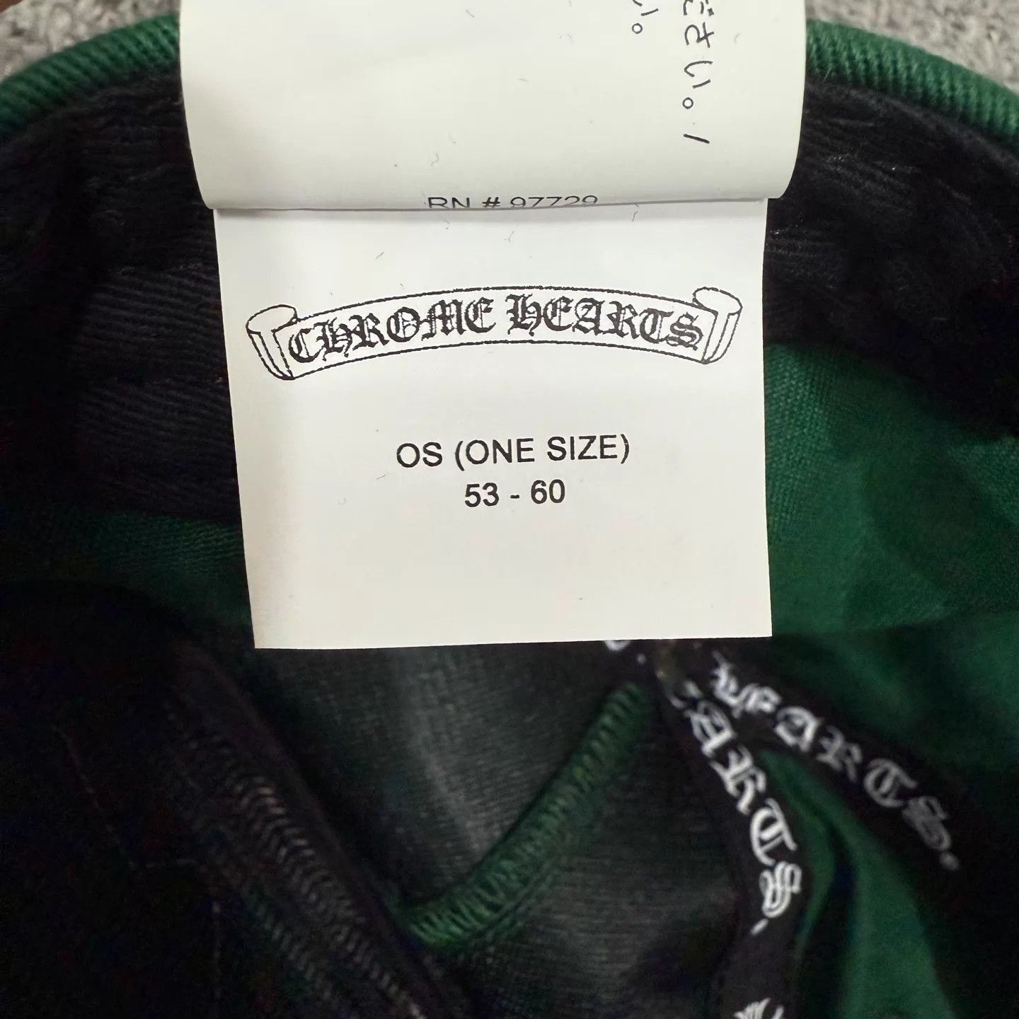 Chrome Hearts Chrome Hearts Green Space Limited Cap (Unused) Size ONE SIZE - 8 Thumbnail
