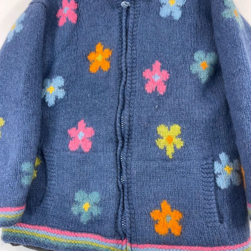 Other Vintage Pachamama Handknit Zip Jumpper Sz S Size M / US 6-8 / IT 42-44 - 3 Thumbnail