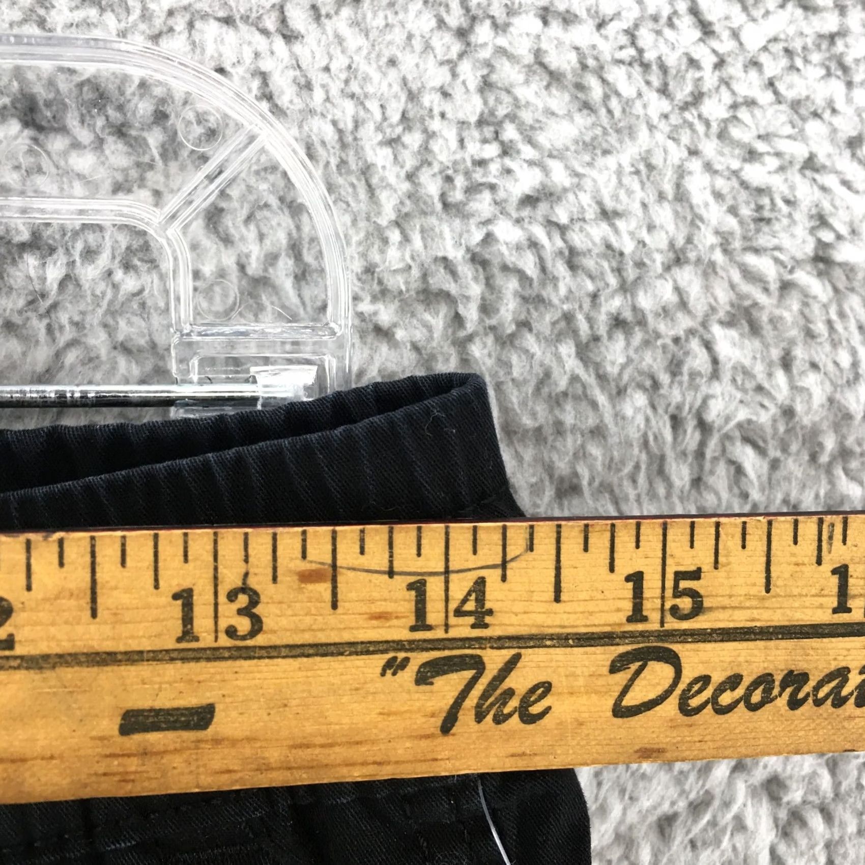 Vintage Aero Jogger Shorts Mens XS 8.5 Inseam Elastic Waist NWT Black Cotton Blend Flat Front Pockets Sweat Casual Modern 8.5 Inseam Size US 27 - 4 Thumbnail