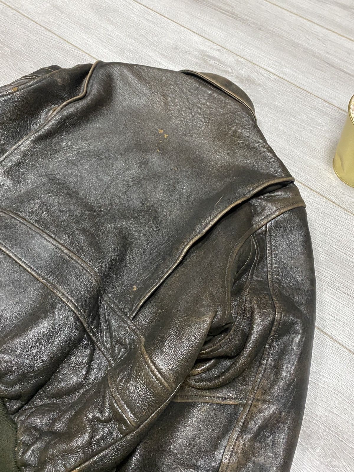 Avirex Vintage Avirex leather jacket Size US M / EU 48-50 / 2 - 21 Thumbnail