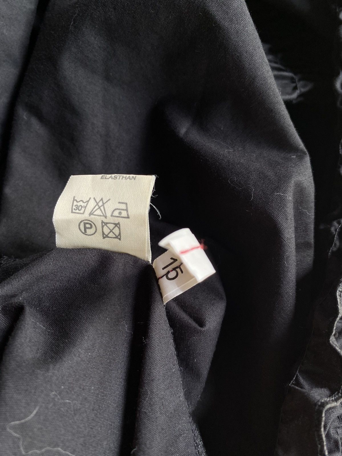 Designer × Japanese Brand Y2K Mayentl Black Ruched Long-Sleeve Blouse Size M / US 6-8 / IT 42-44 - 10 Thumbnail