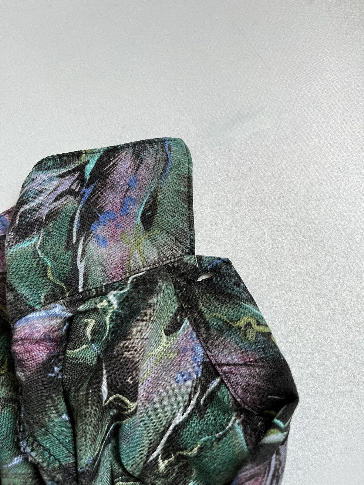 Towncraft Vintage 90s Towncraft Floral Rayon Usa Made Hawaiian Shirt Size US XL / EU 56 / 4 - 9 Thumbnail